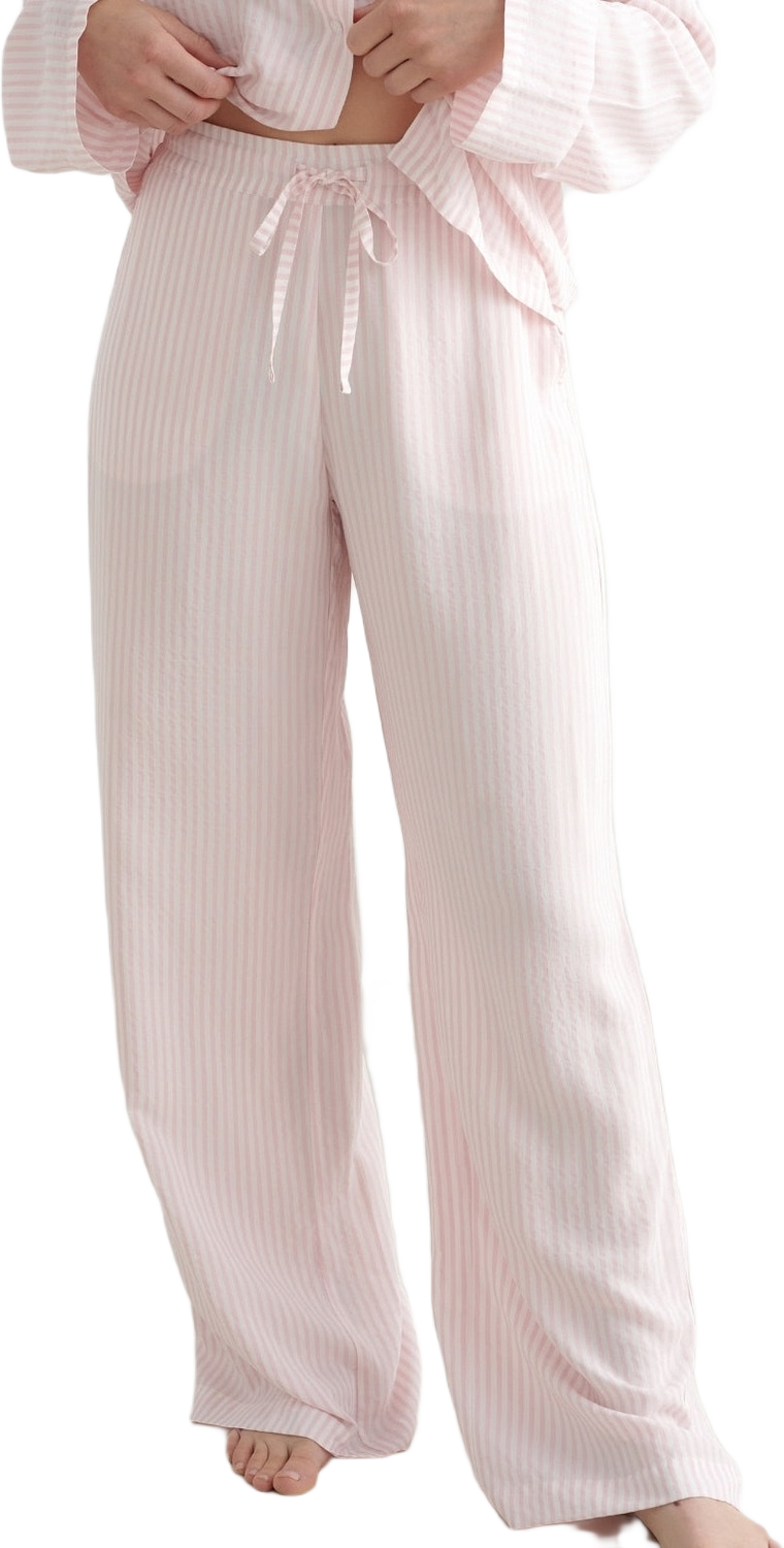 Winter Bloom Stripe Pyjama Pants