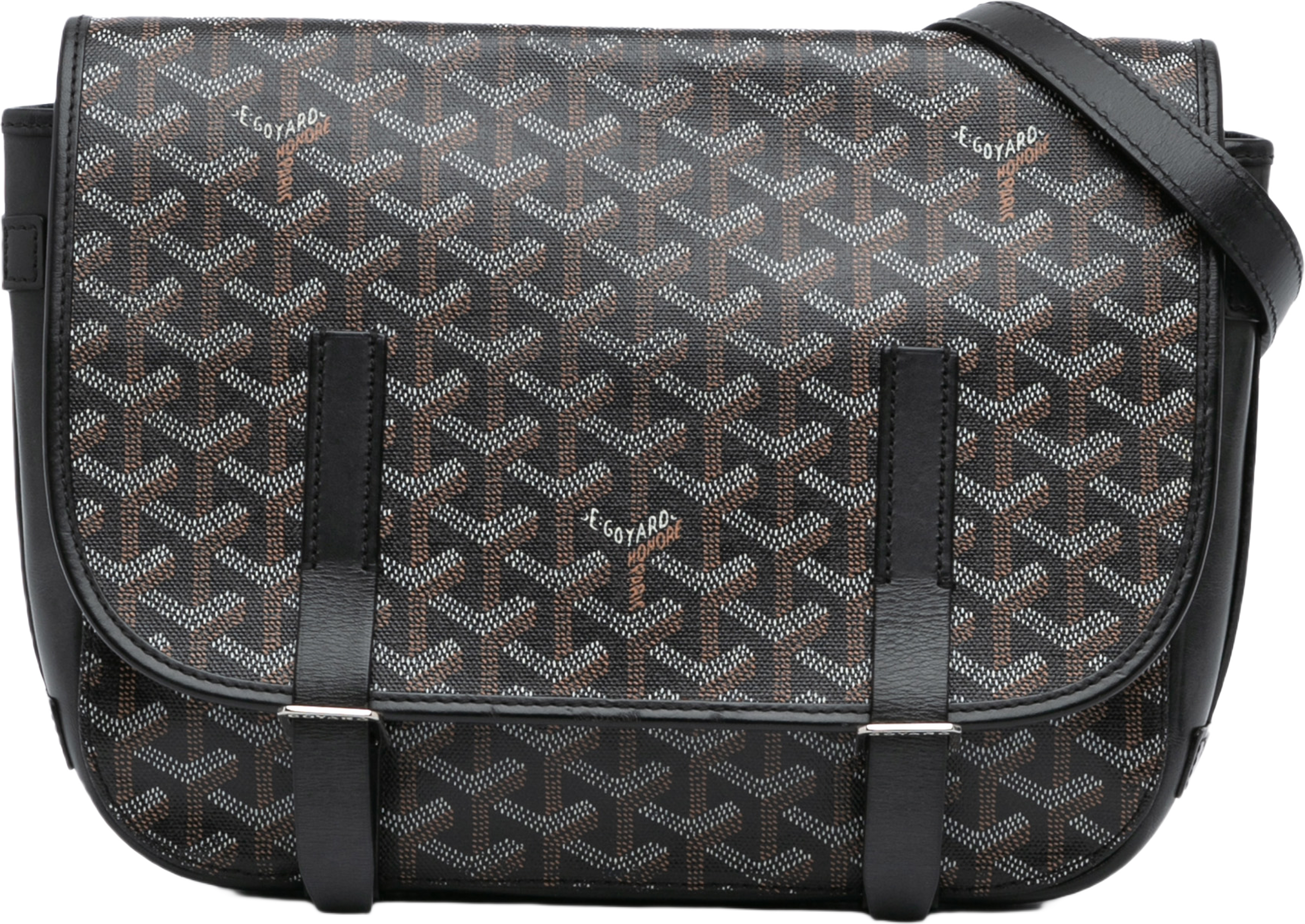 Goyard Goyardine Belvedere Mm, från Luxclusif, i färgen black. Klicka för att öppna bilden i stort format