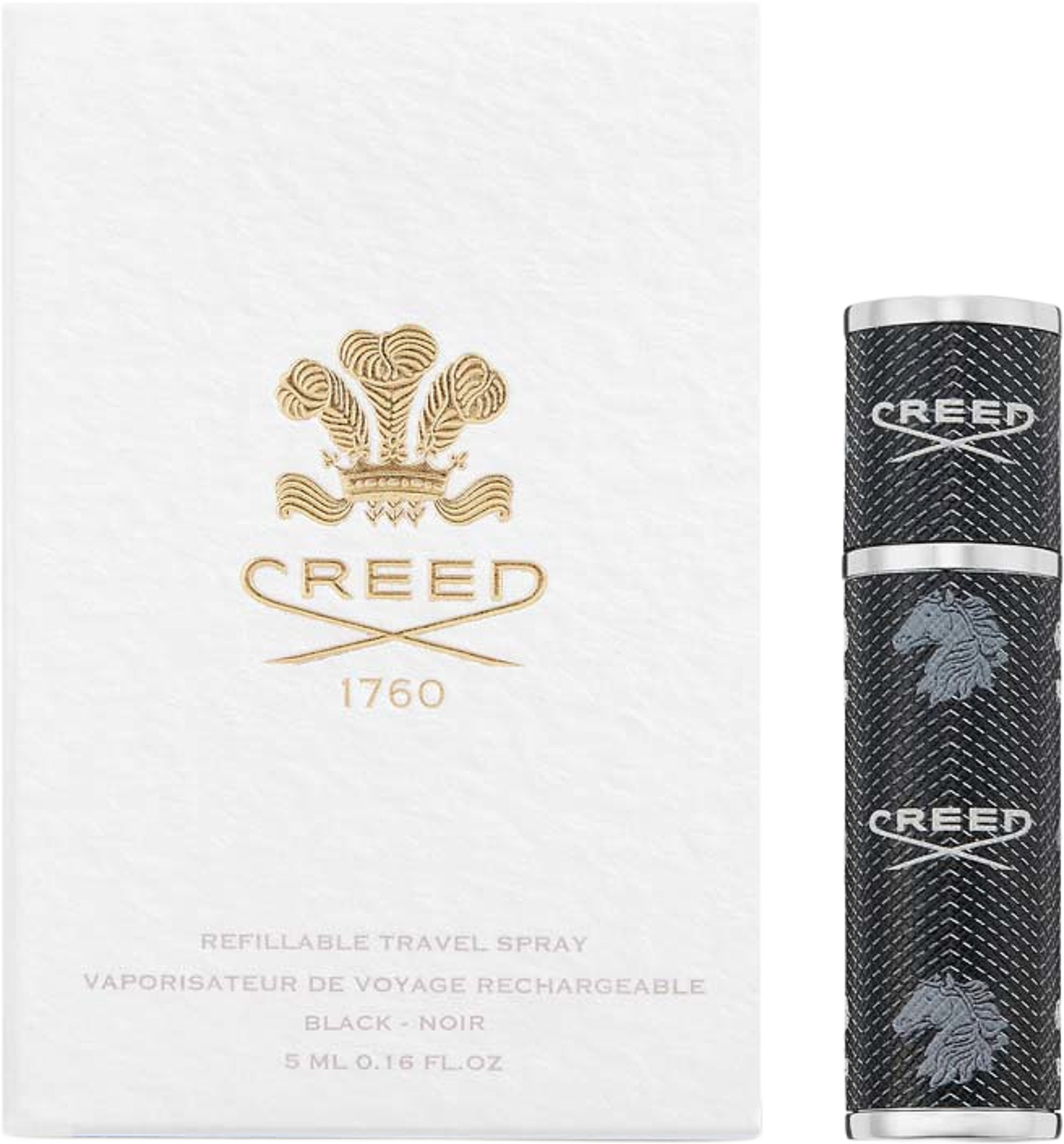 Refillable Travel Spray Black (5 ml), från Creed, i färgen Black. Klicka för att öppna bilden i stort format
