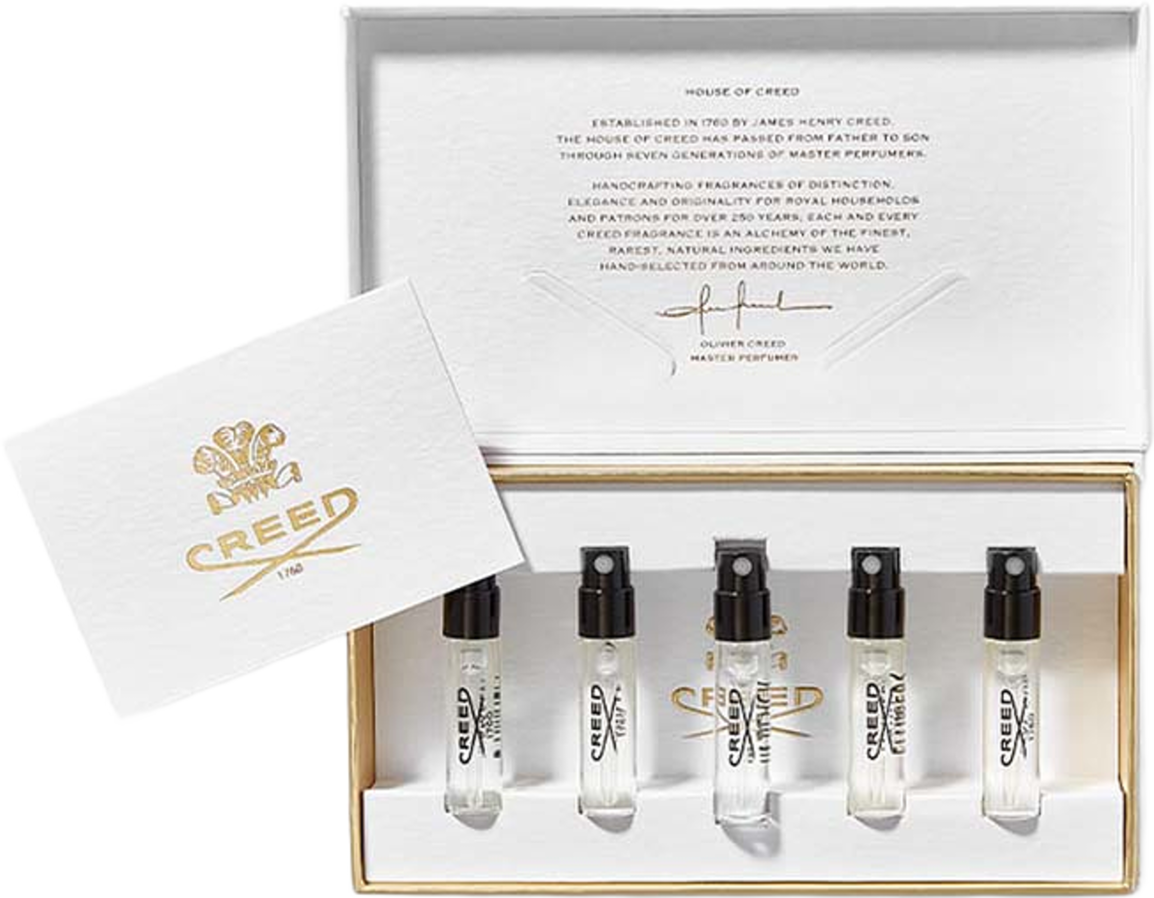 Men's Inspiration Sample Set EdP, från Creed. Klicka för att öppna bilden i stort format