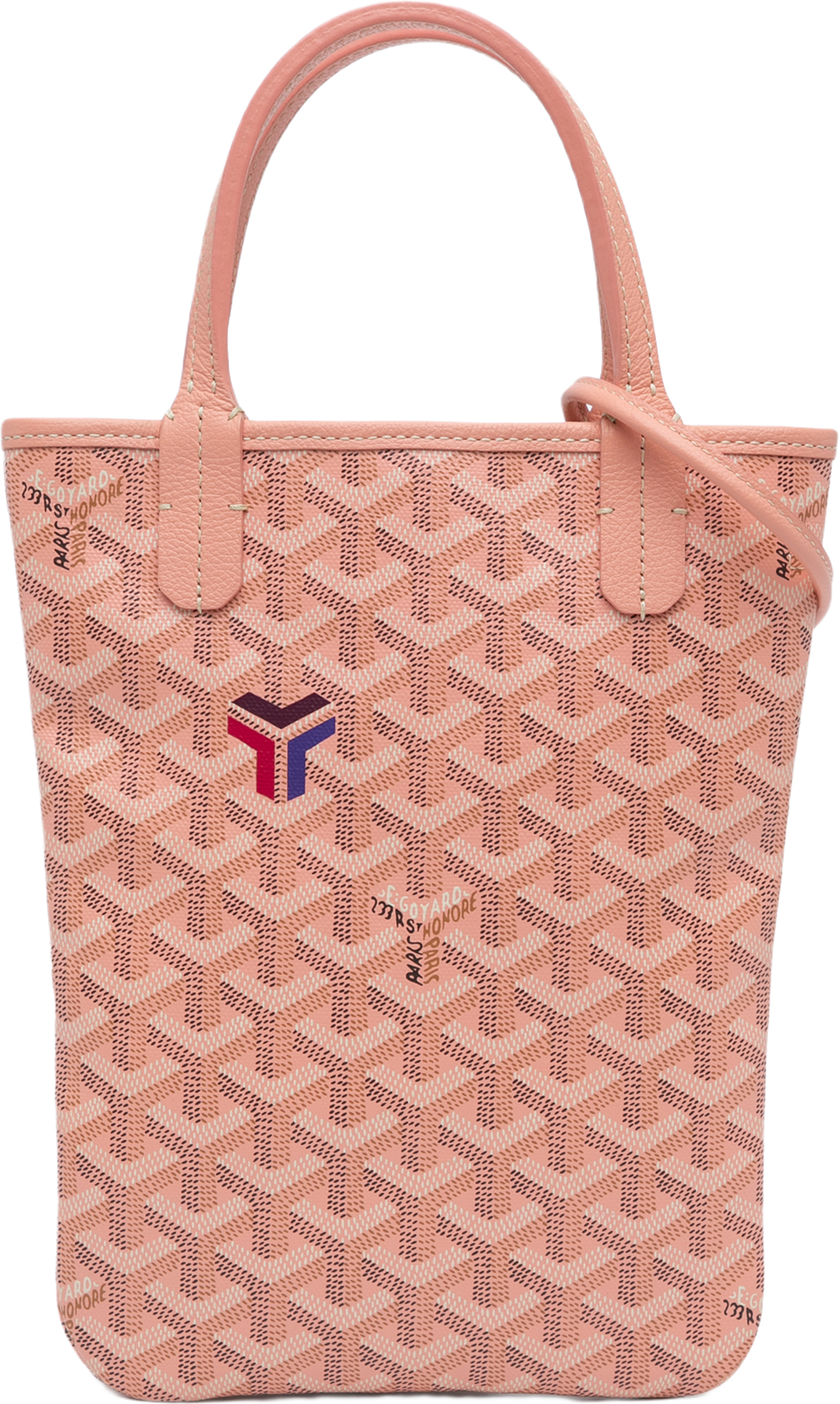 Goyard Goyardine Poitiers Claire Voie, från Luxclusif, i färgen pink. Klicka för att öppna bilden i stort format