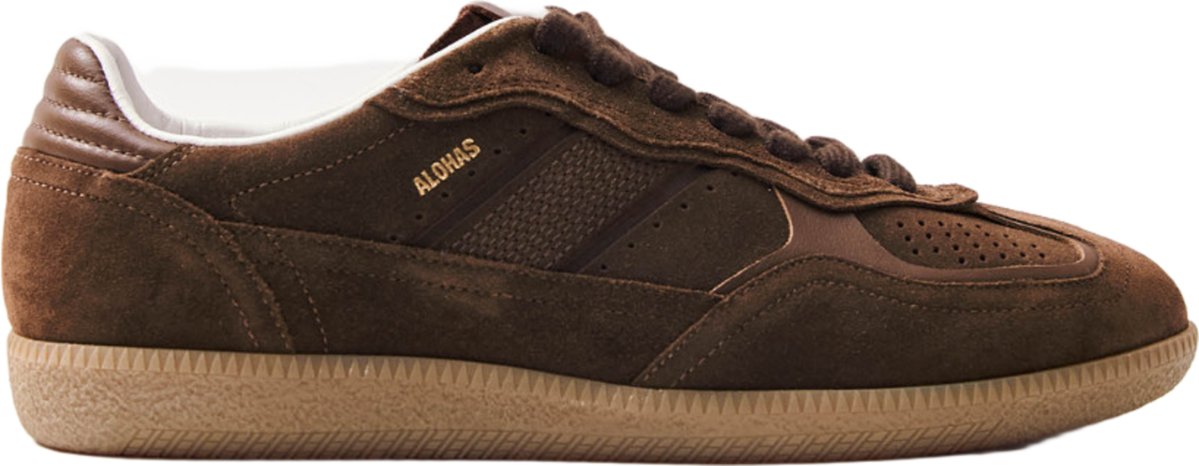 Tb.490 Rife Chocolate Brown Leather Sneakers