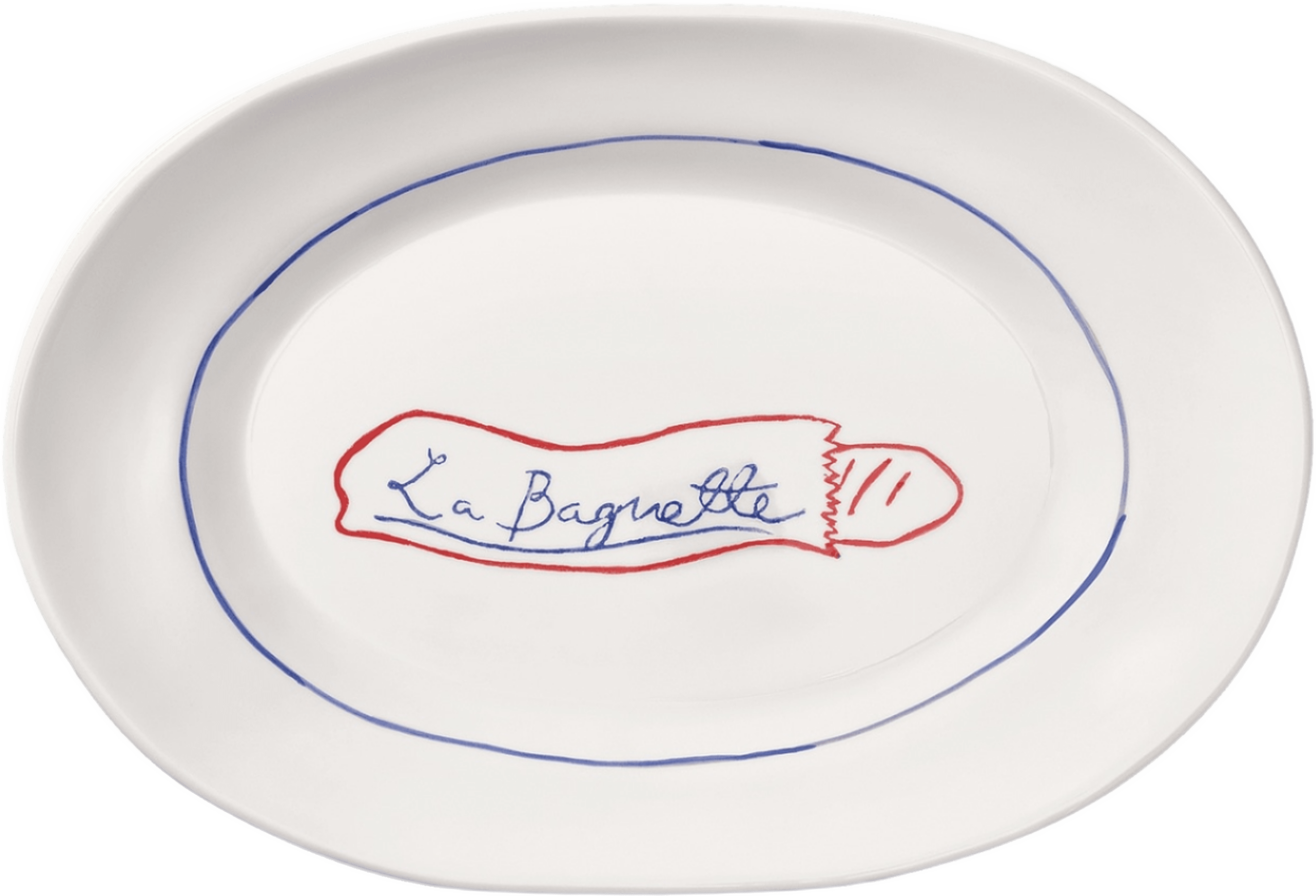 Picnic Tallrik - 28 Cm, från Pick A Poppy, i färgen red. Klicka för att öppna bilden i stort format