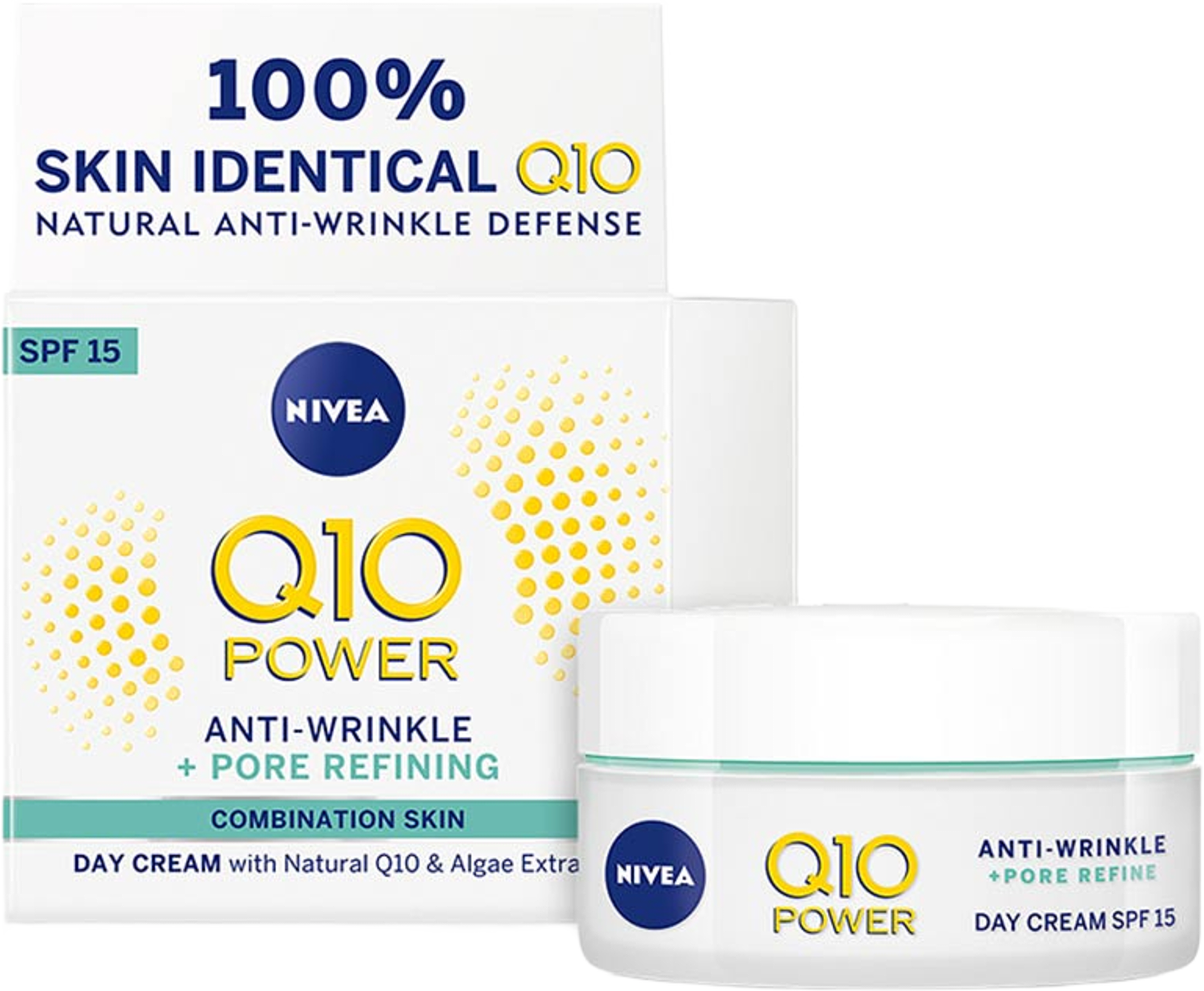 Dagkräm Q10 Power Pore Minimising Day Cream SPF15 50 ml NIVEA