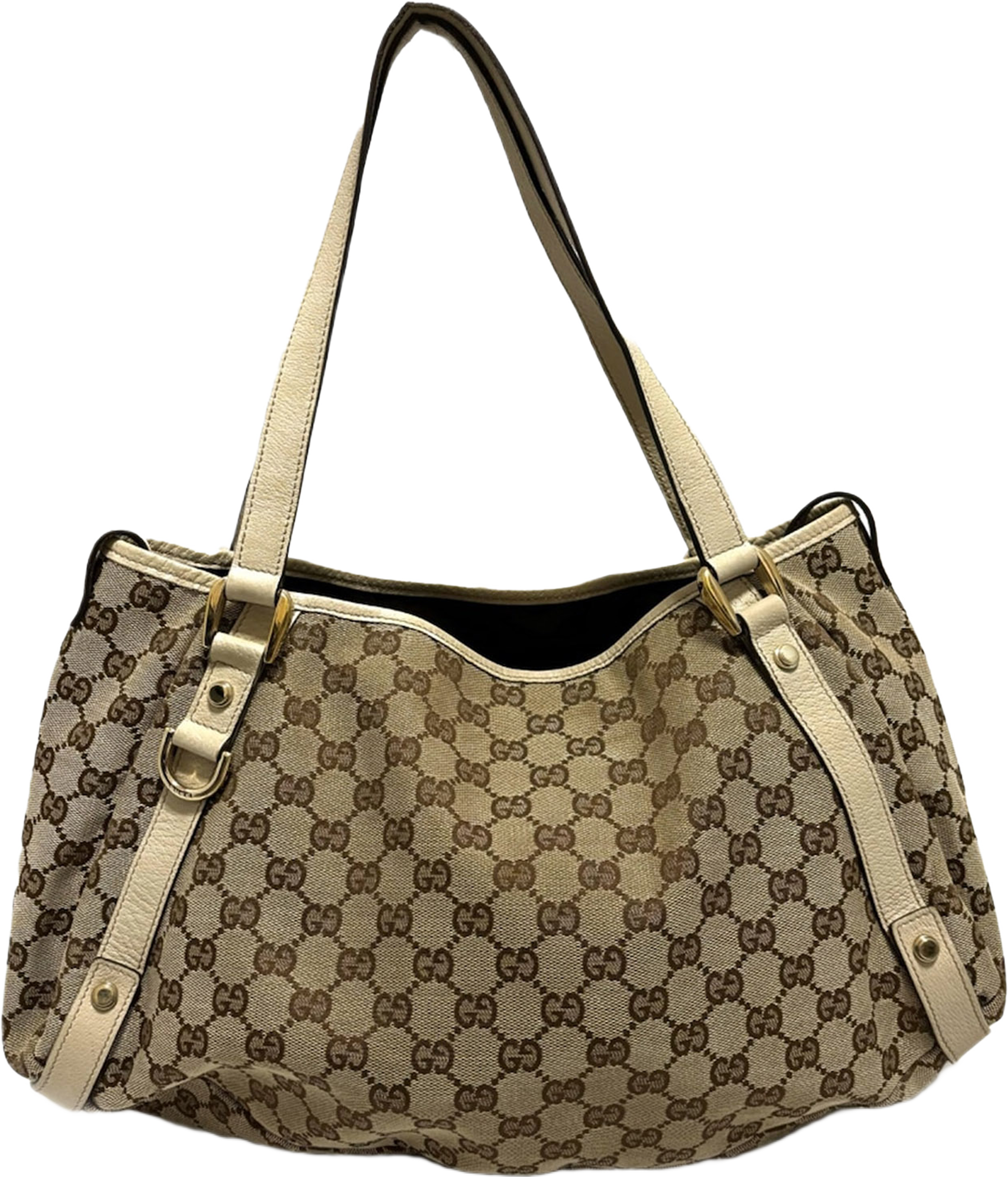 Gucci Gg Canvas Abbey D Ring Tote