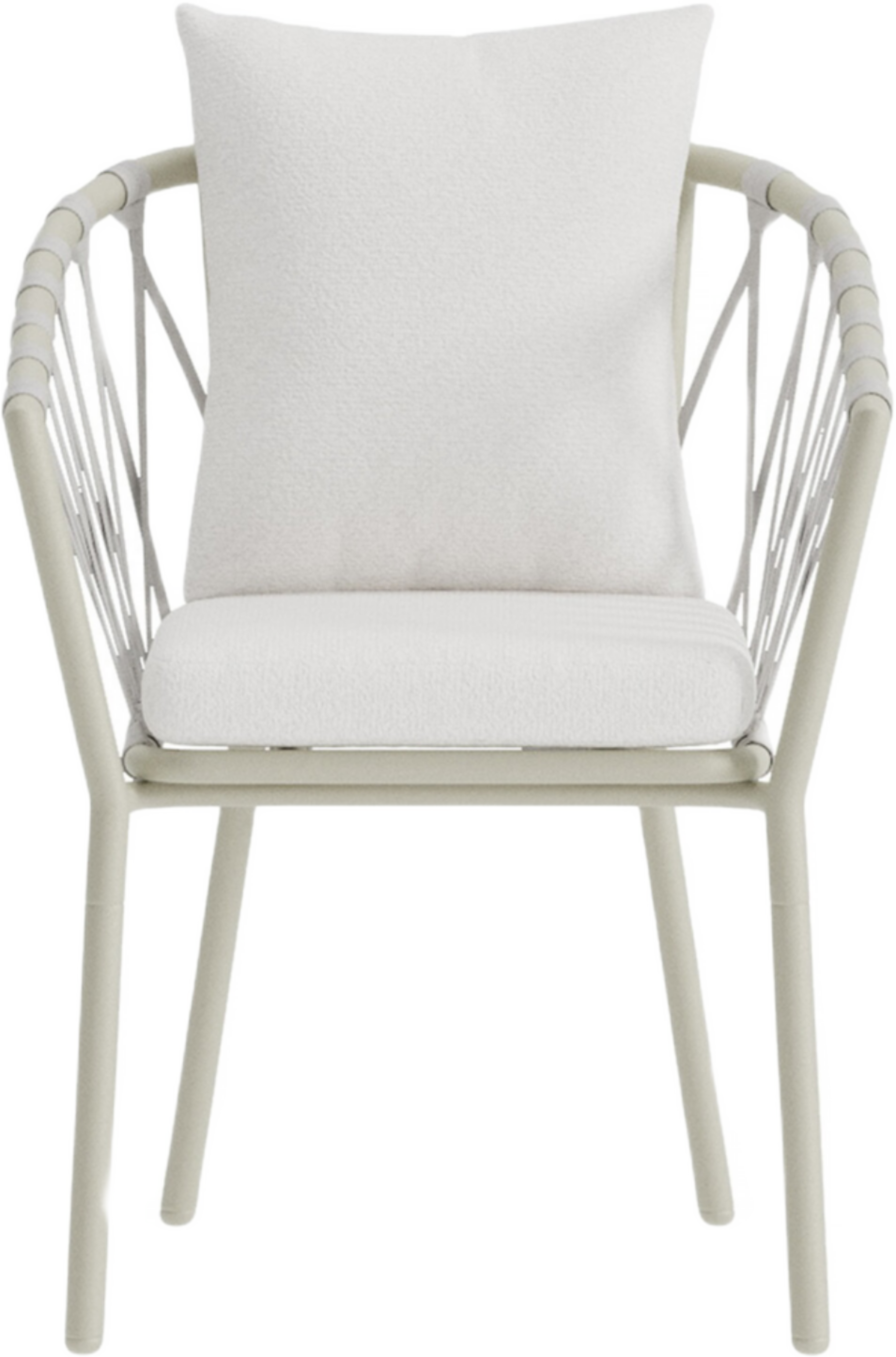 Linos Matstol 2-pack, från Venture Home, i färgen beige,white. Klicka för att öppna bilden i stort format