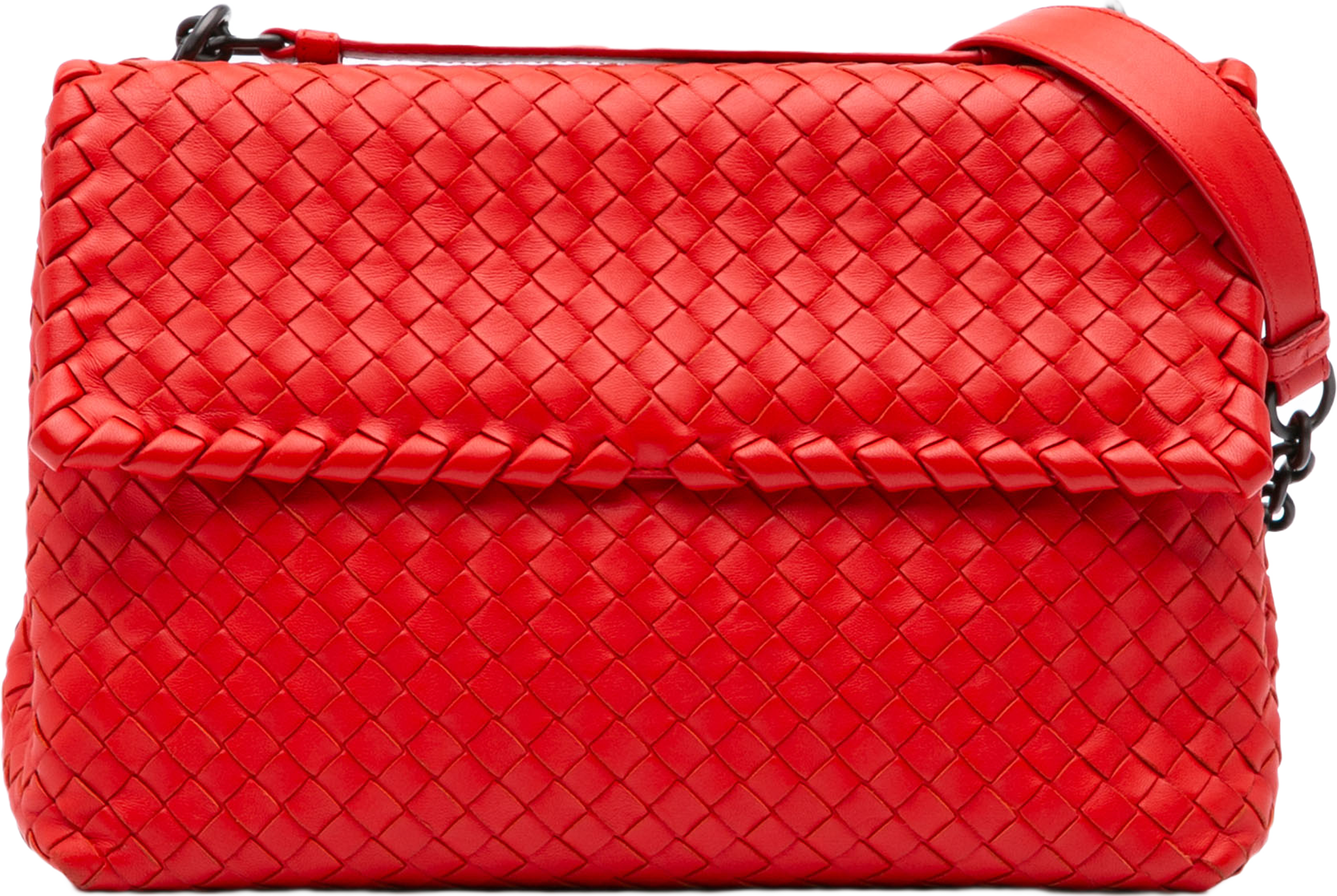 Bottega Veneta Large Nappa Intrecciato Olimpia Shoulder Bag