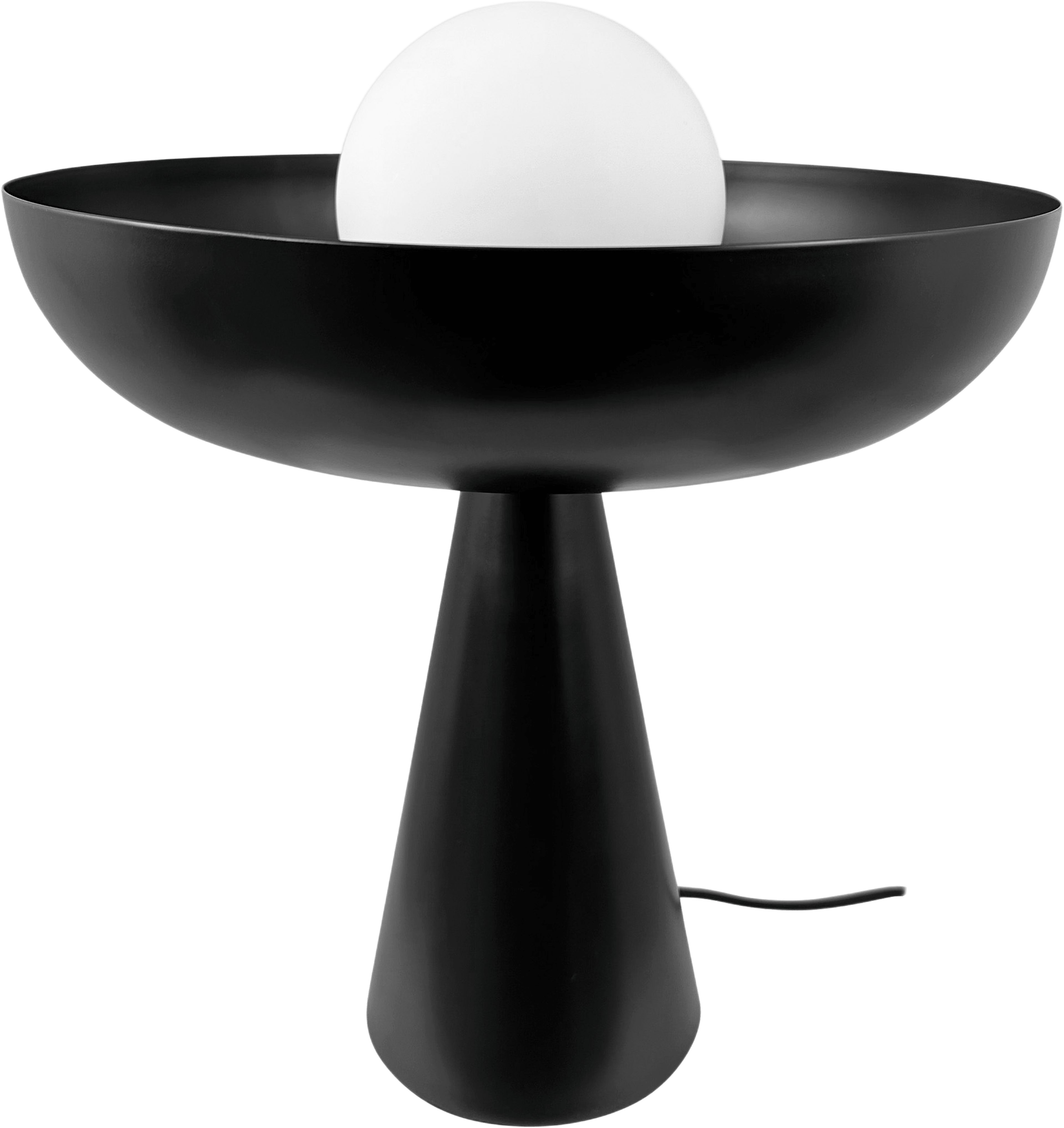 Ava Table Lamp, från Dyberg Larsen, i färgen black. Klicka för att öppna bilden i stort format