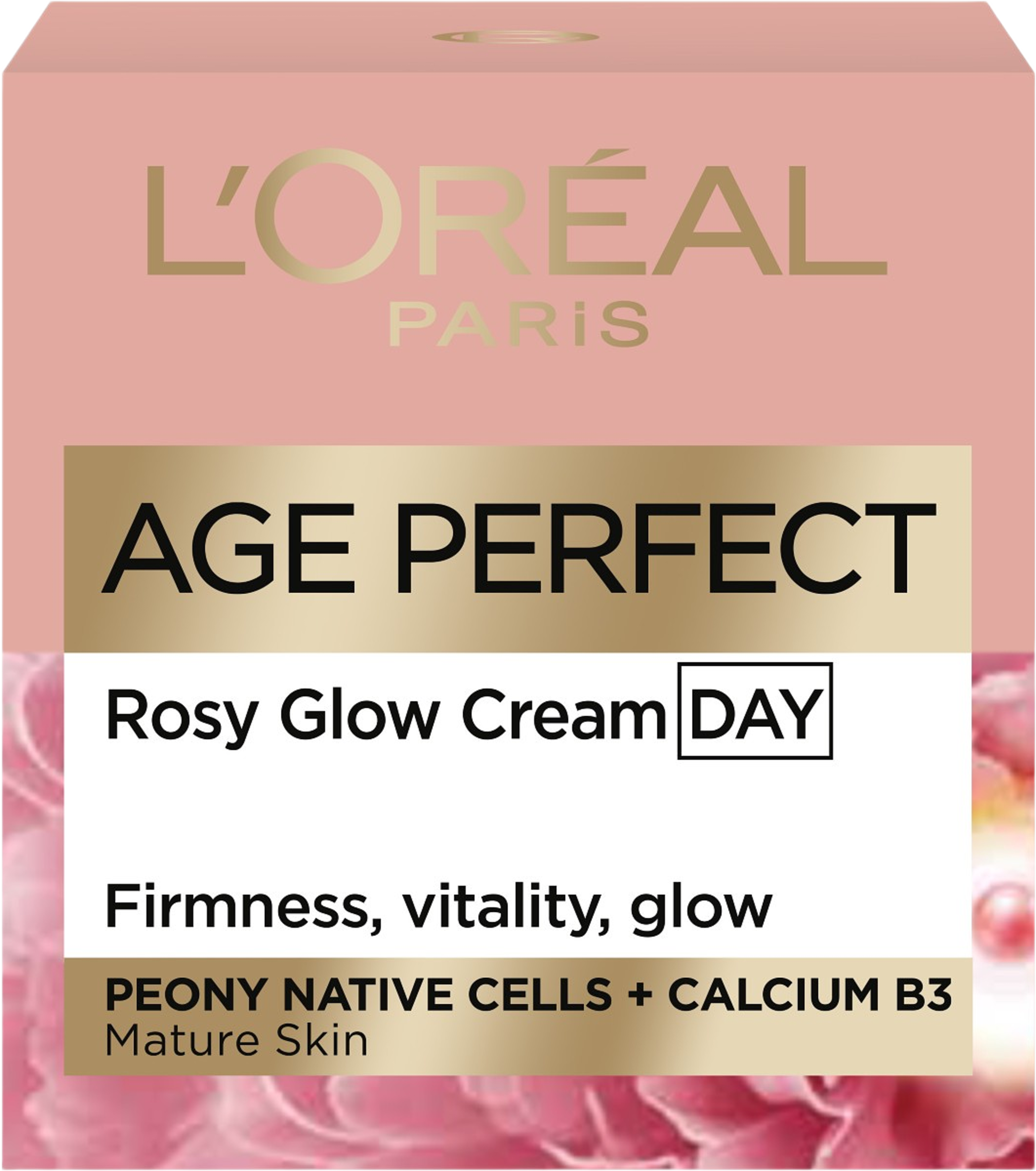 Age Perfect Golden Age Day Cream, från L'Oréal Paris, i färgen Gold. Klicka för att öppna bilden i stort format