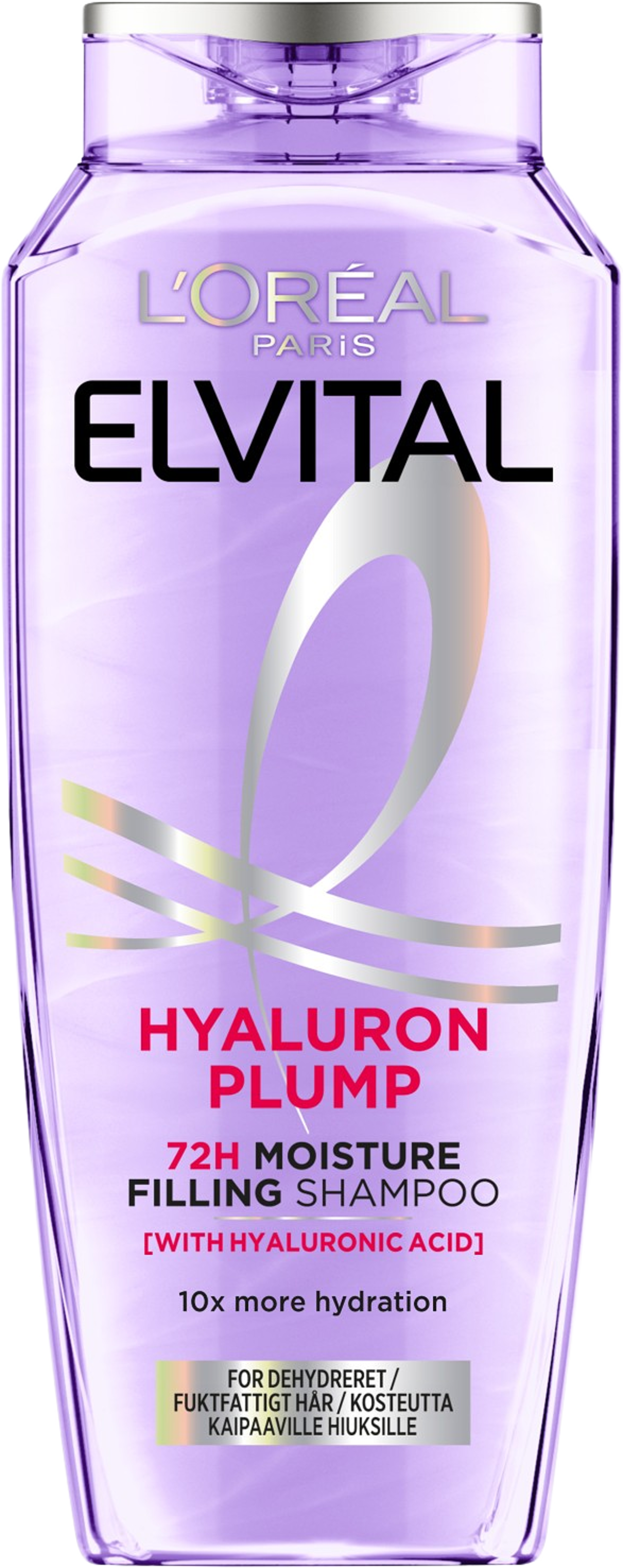 Elvital Hyaluron Plump Shampoo, från L'Oréal Paris, i färgen Hyaluron Plump Shampoo. Klicka för att öppna bilden i stort format