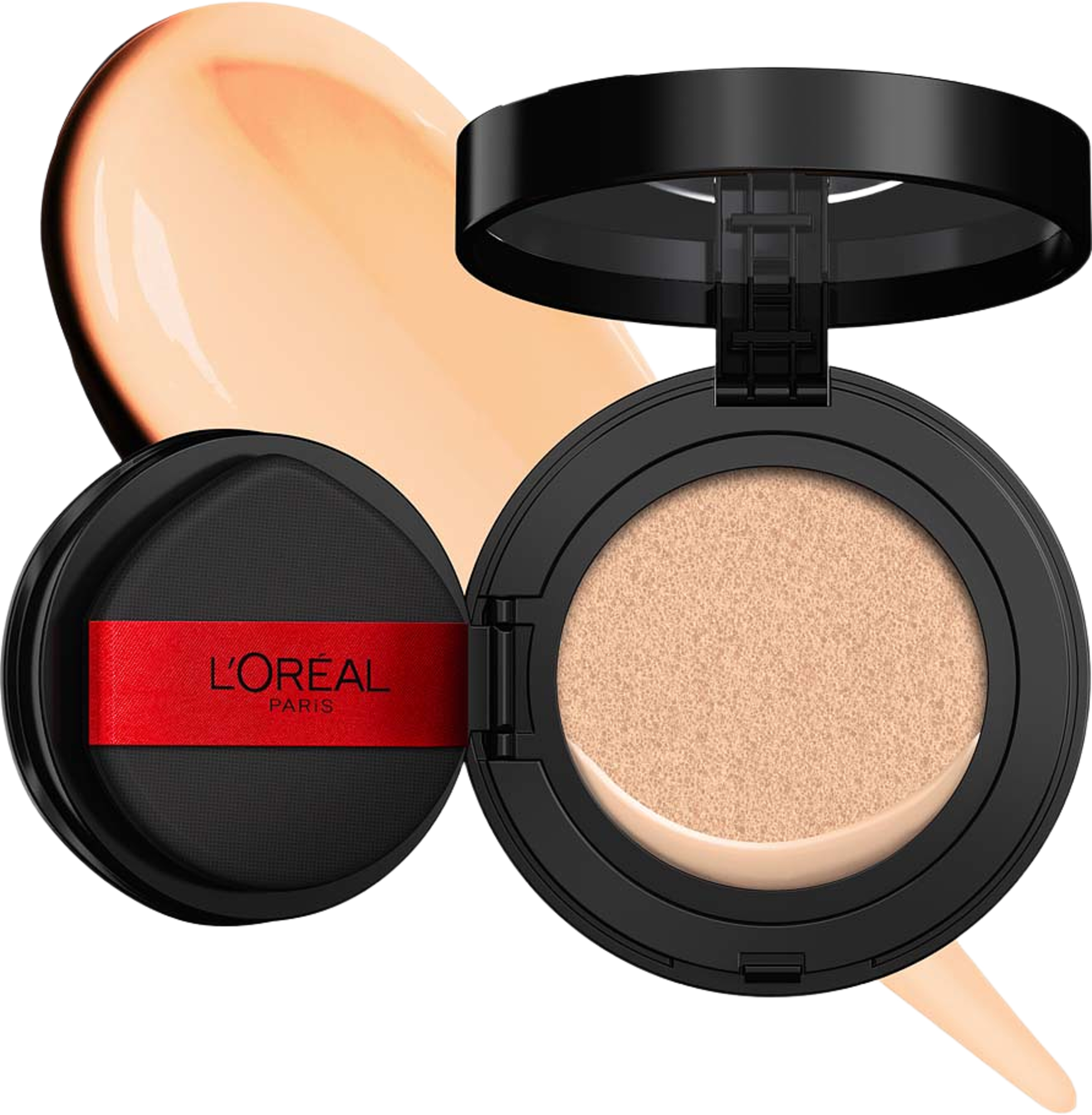 Infaillible Cushion Foundation, från L'Oréal Paris, i färgen 100. Klicka för att öppna bilden i stort format