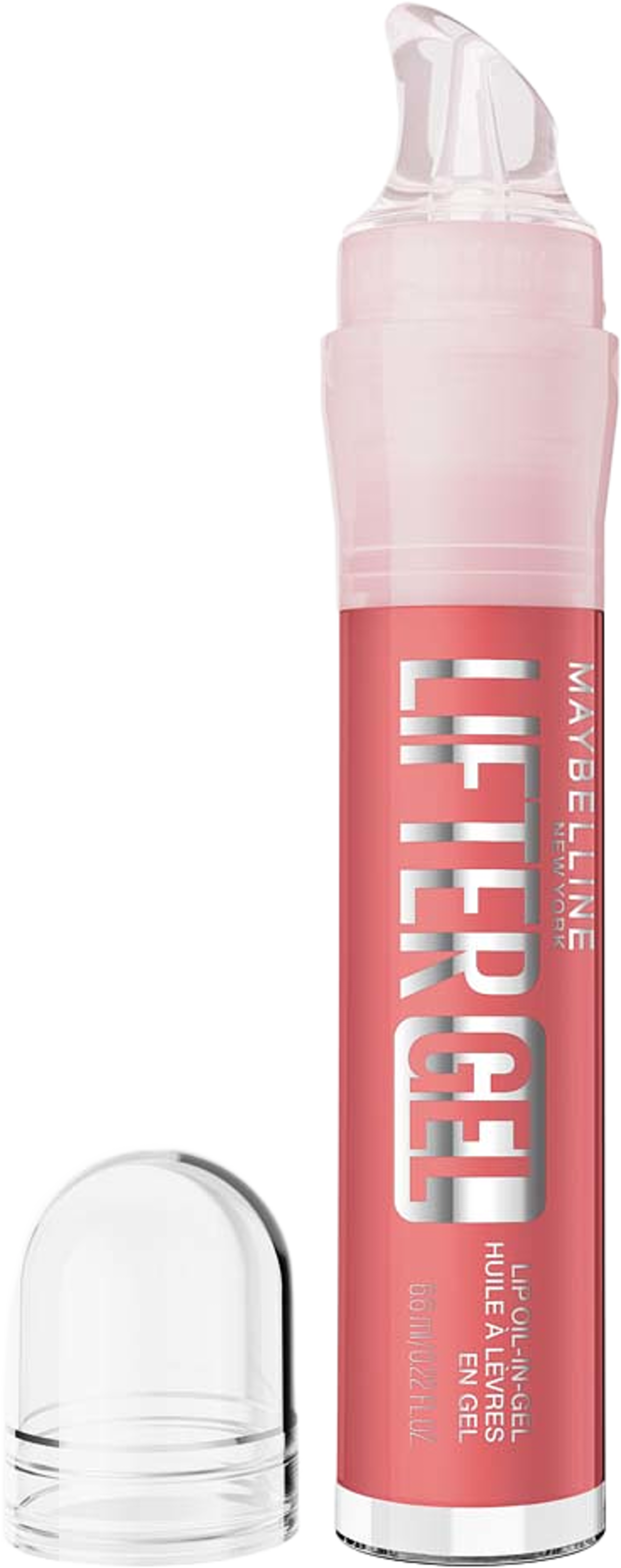 Lifter Gel Oil-In-Gel Twist Pen Lipgloss, från Maybelline, i färgen Strawberry Shake. Klicka för att öppna bilden i stort format
