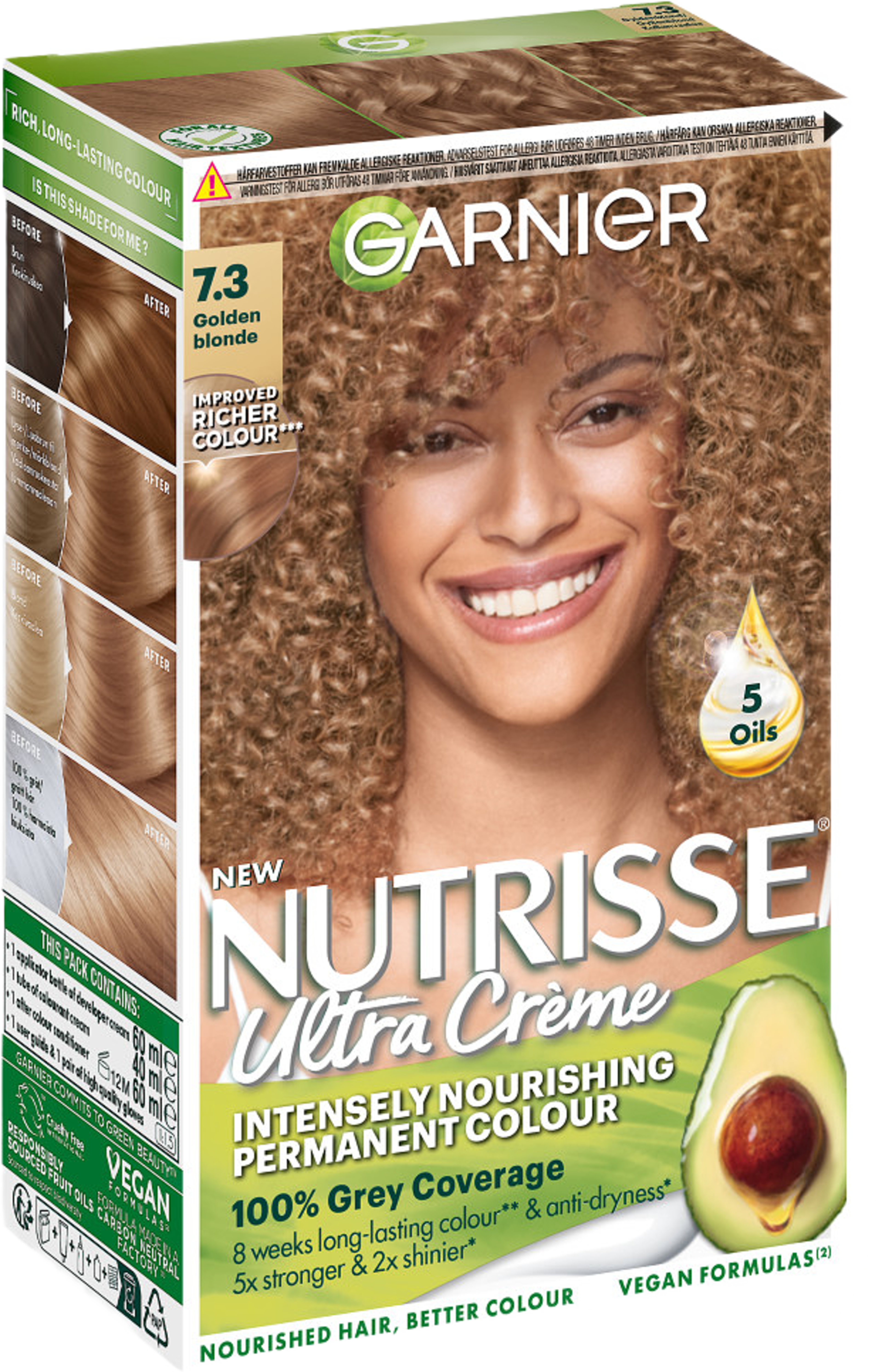 Nutrisse Permanent Nourishing Hair Color Nivå 3