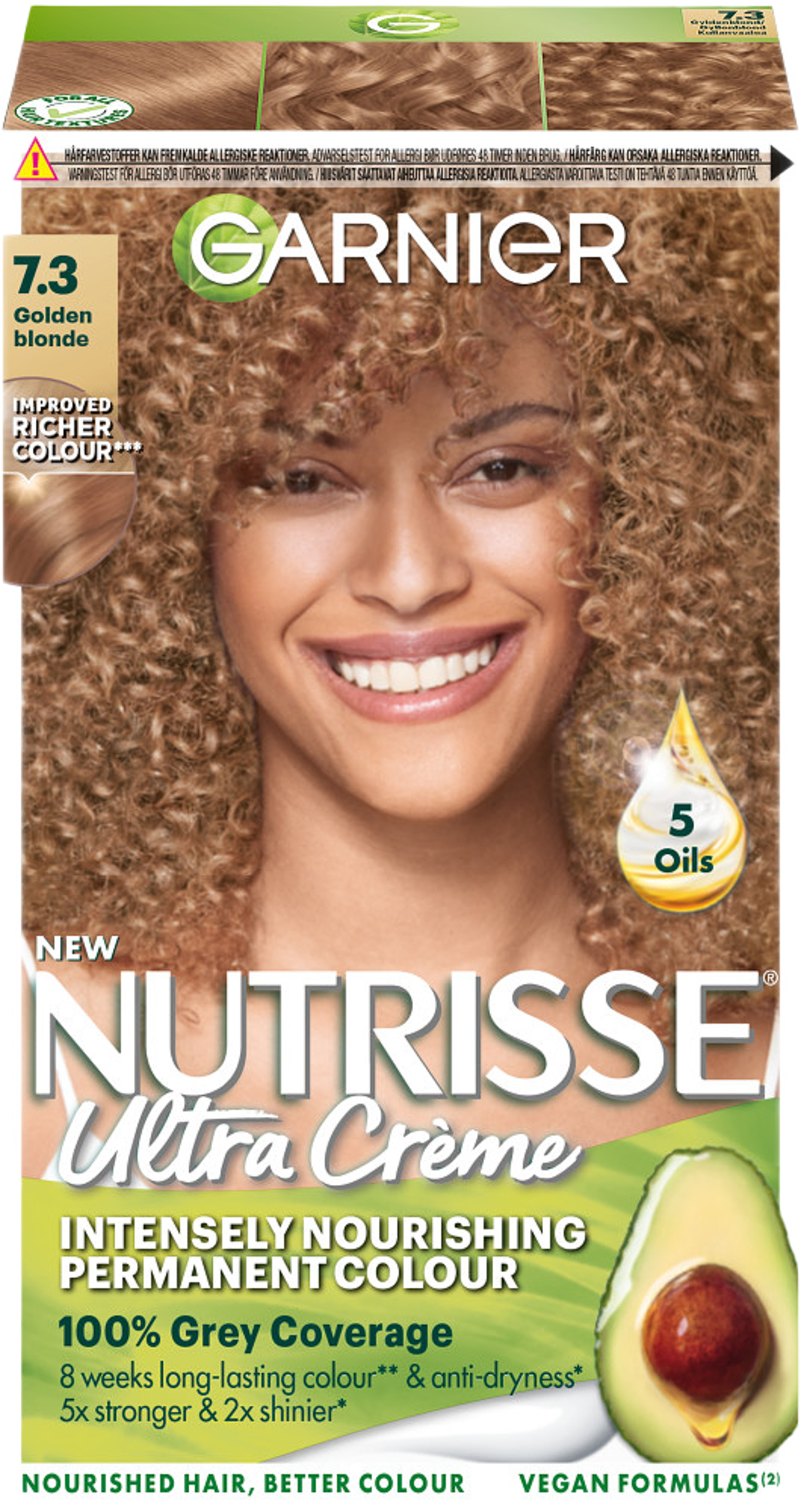 Nutrisse Permanent Nourishing Hair Color Nivå 3