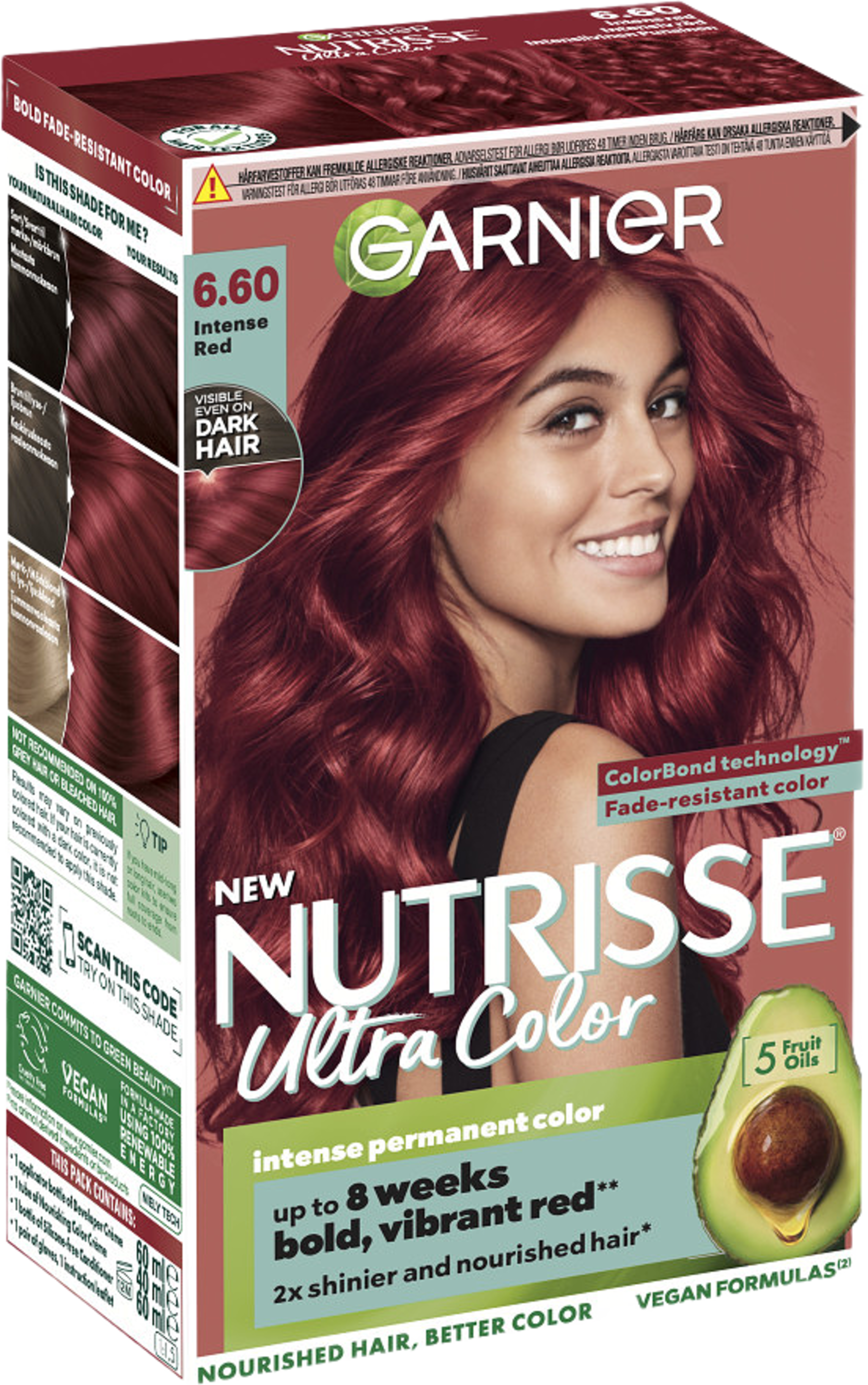 Nutrisse Permanent Nourishing Hair Color Nivå 3
