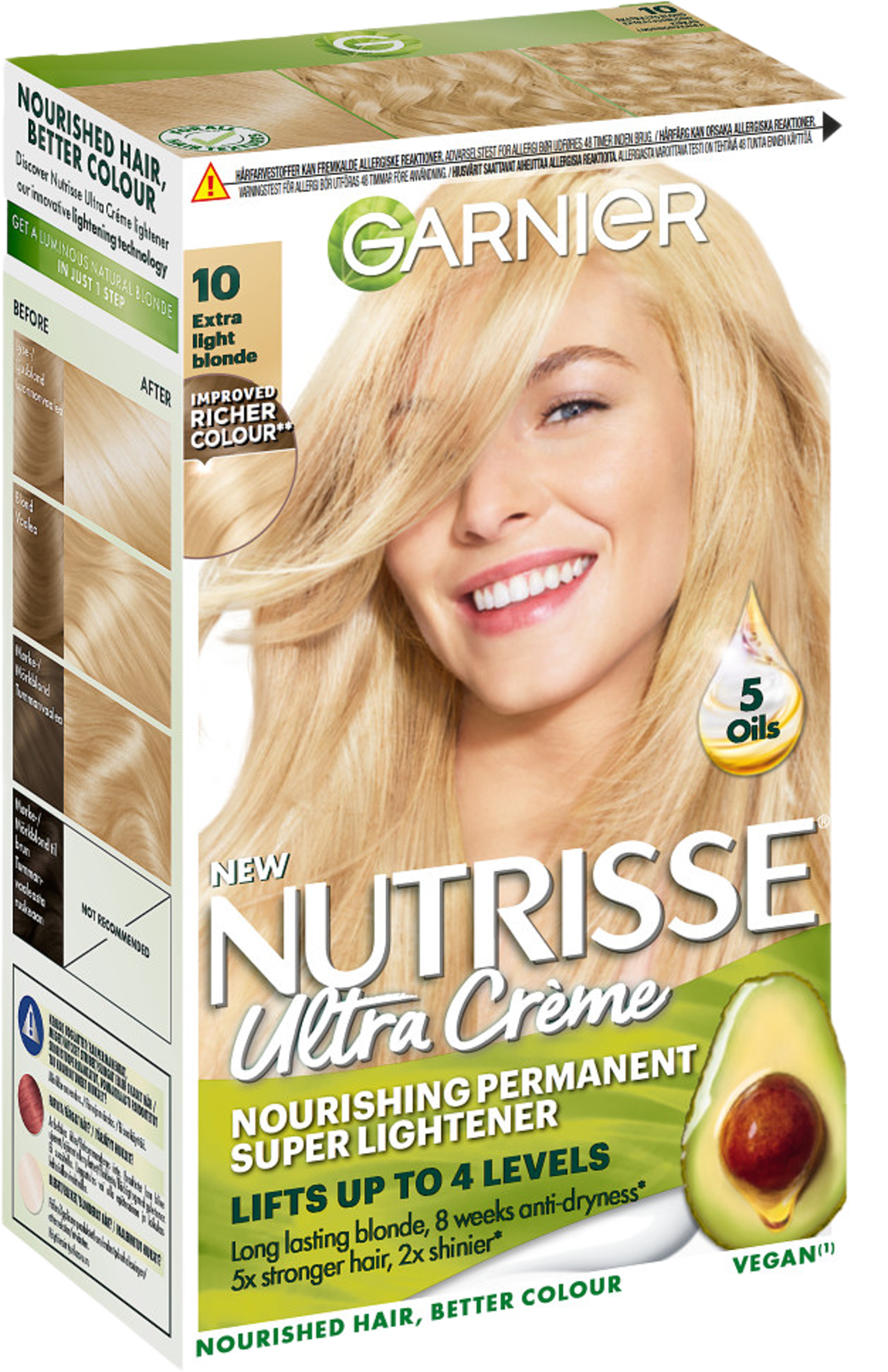 Nutrisse Permanent Nourishing Hair Color Nivå 3