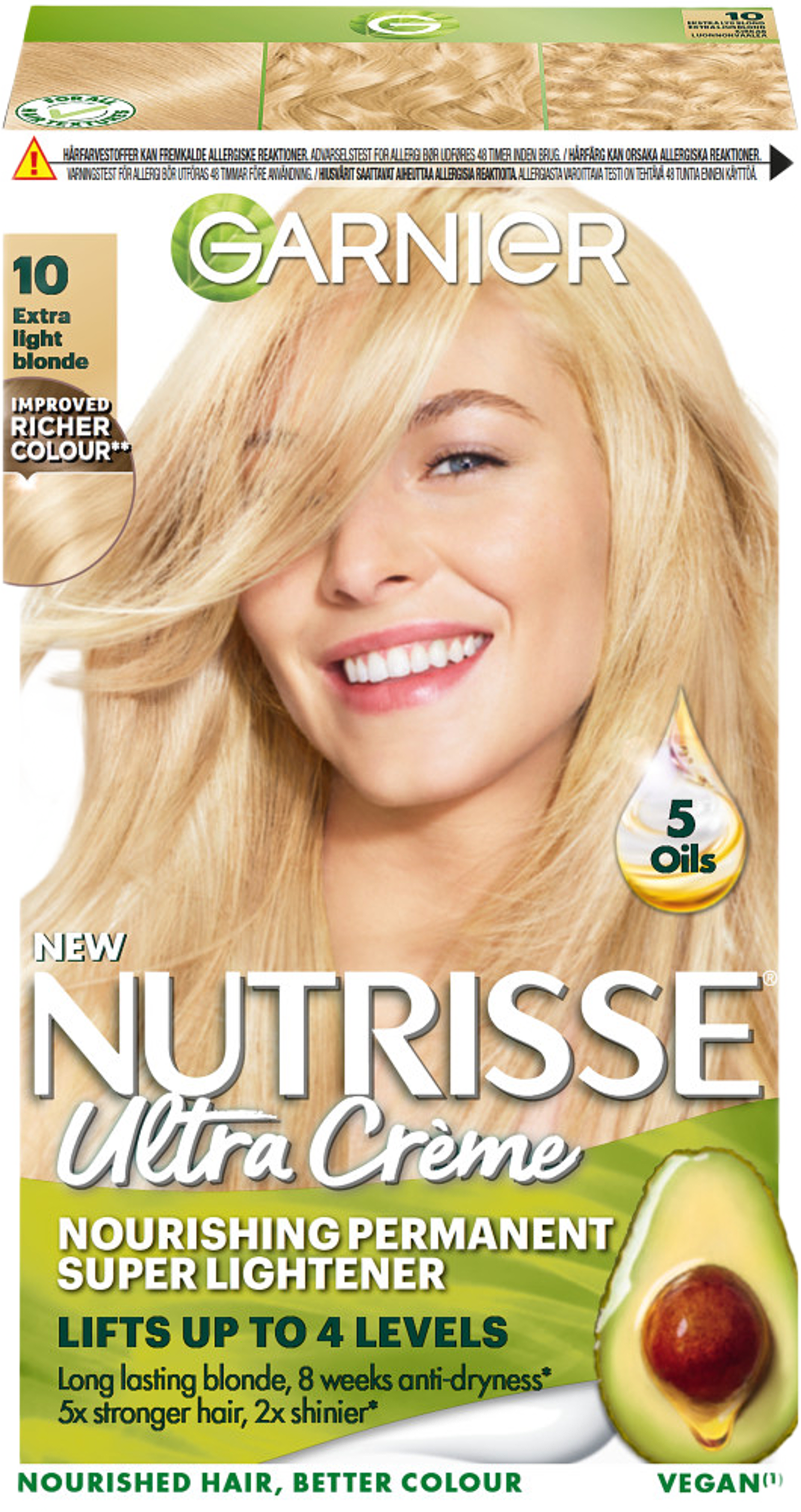 Nutrisse Permanent Nourishing Hair Color Nivå 3