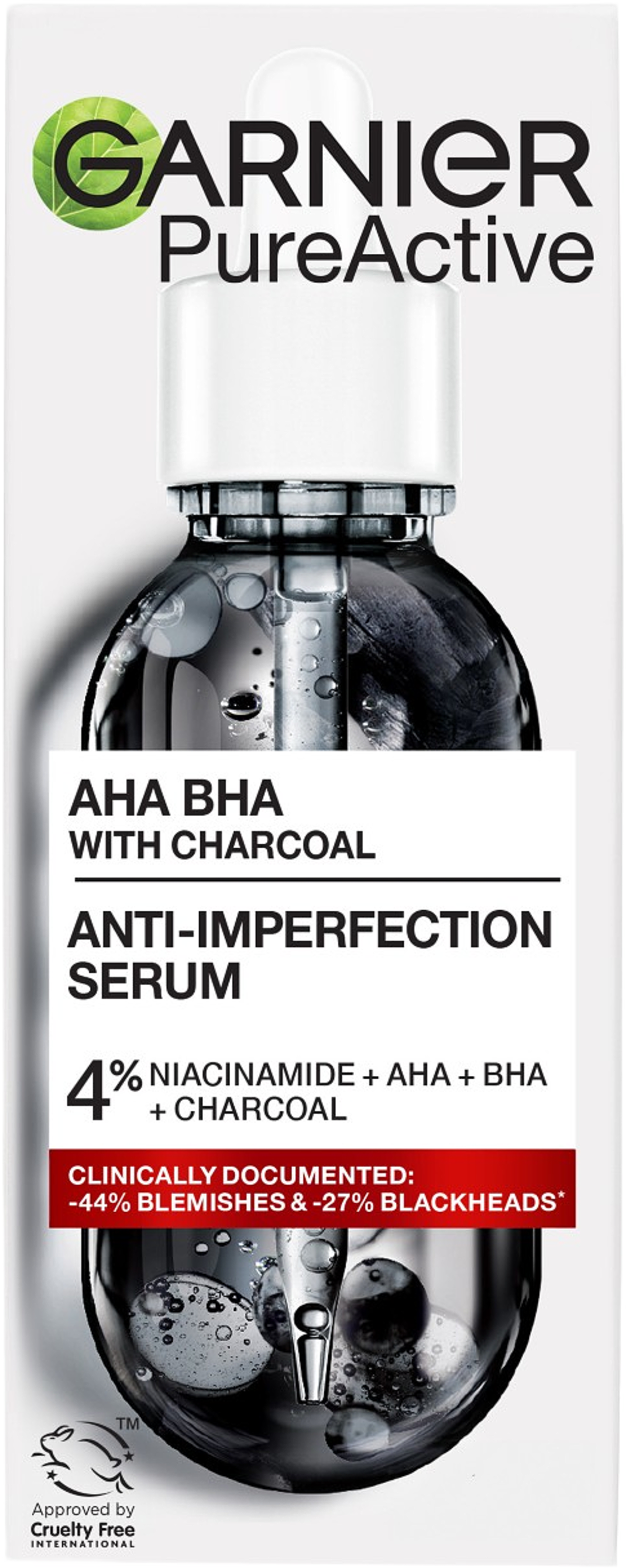 SkinActive PureActive Blemish Black Out Serum, från Garnier. Klicka för att öppna bilden i stort format