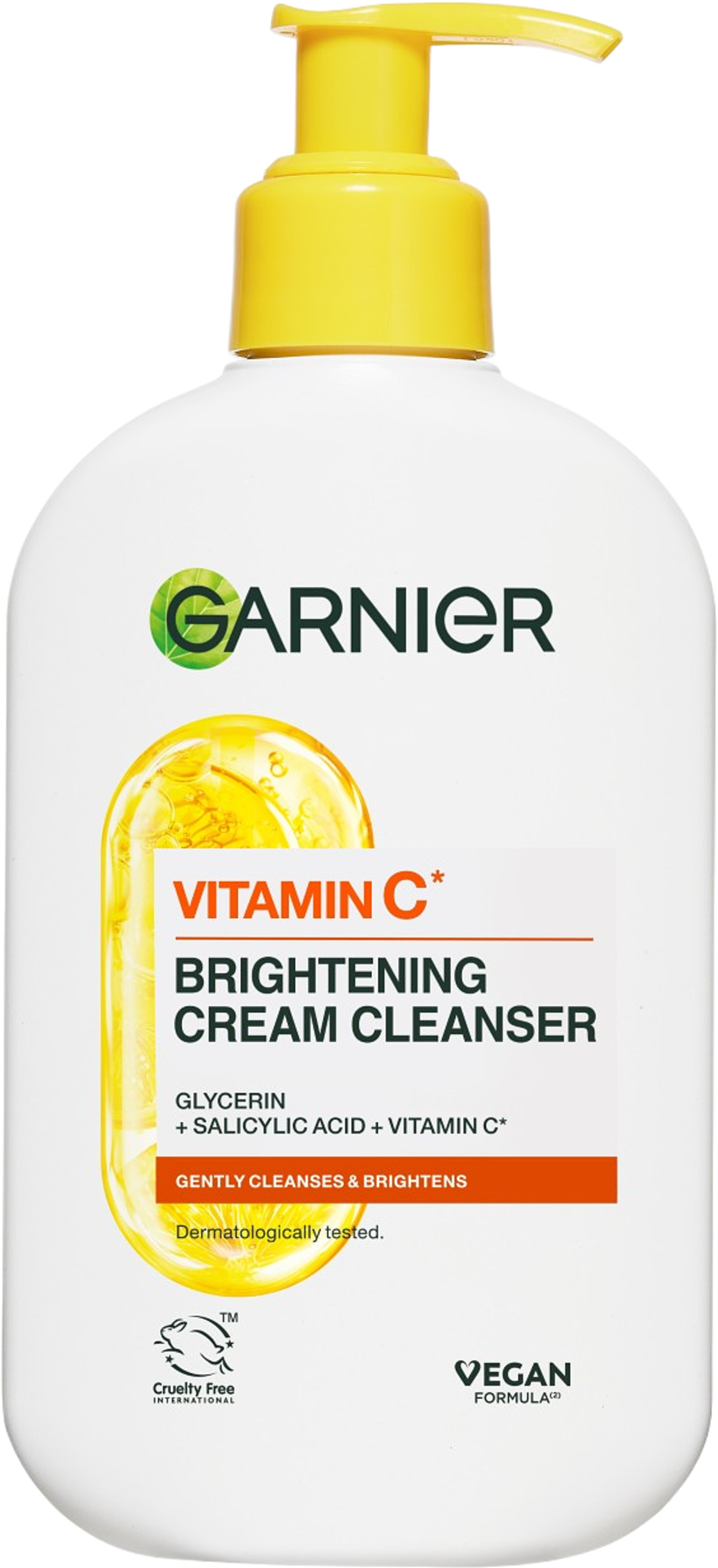 Skin Active Face cleansing gel Vitamin C Gentle Cleanser, från Garnier. Klicka för att öppna bilden i stort format