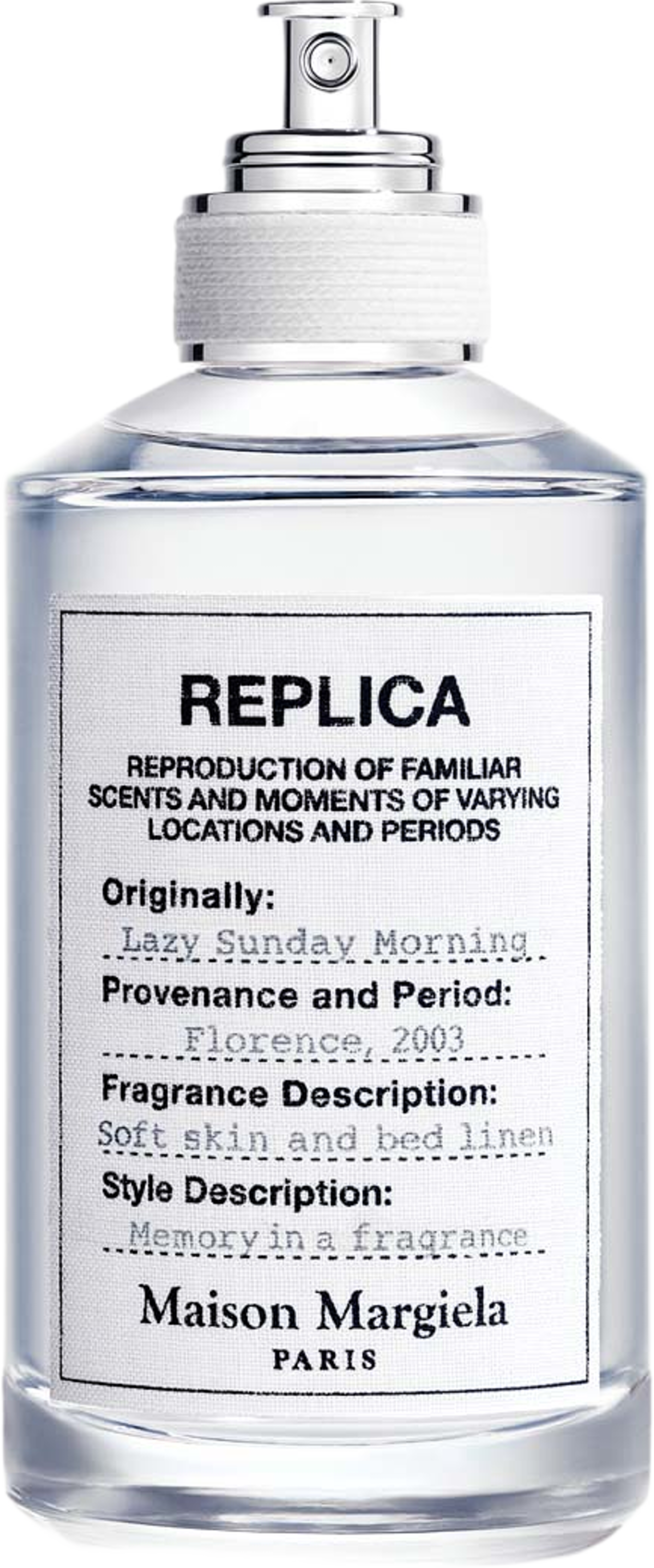 Lazy Sunday Eau de Toilette, från Maison Margiela. Klicka för att öppna bilden i stort format