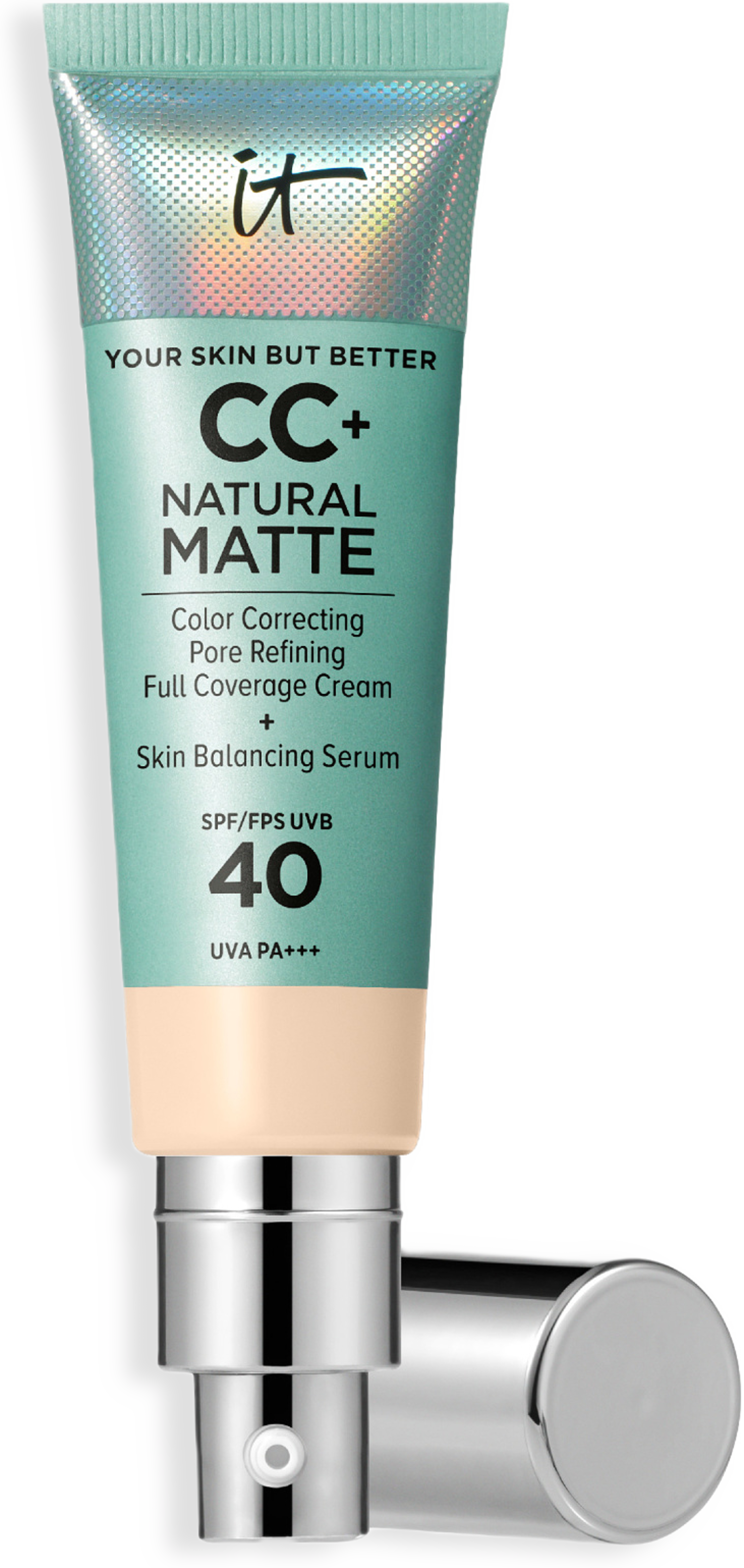 CC+ Cream Natural Matte Foundation with SPF 40