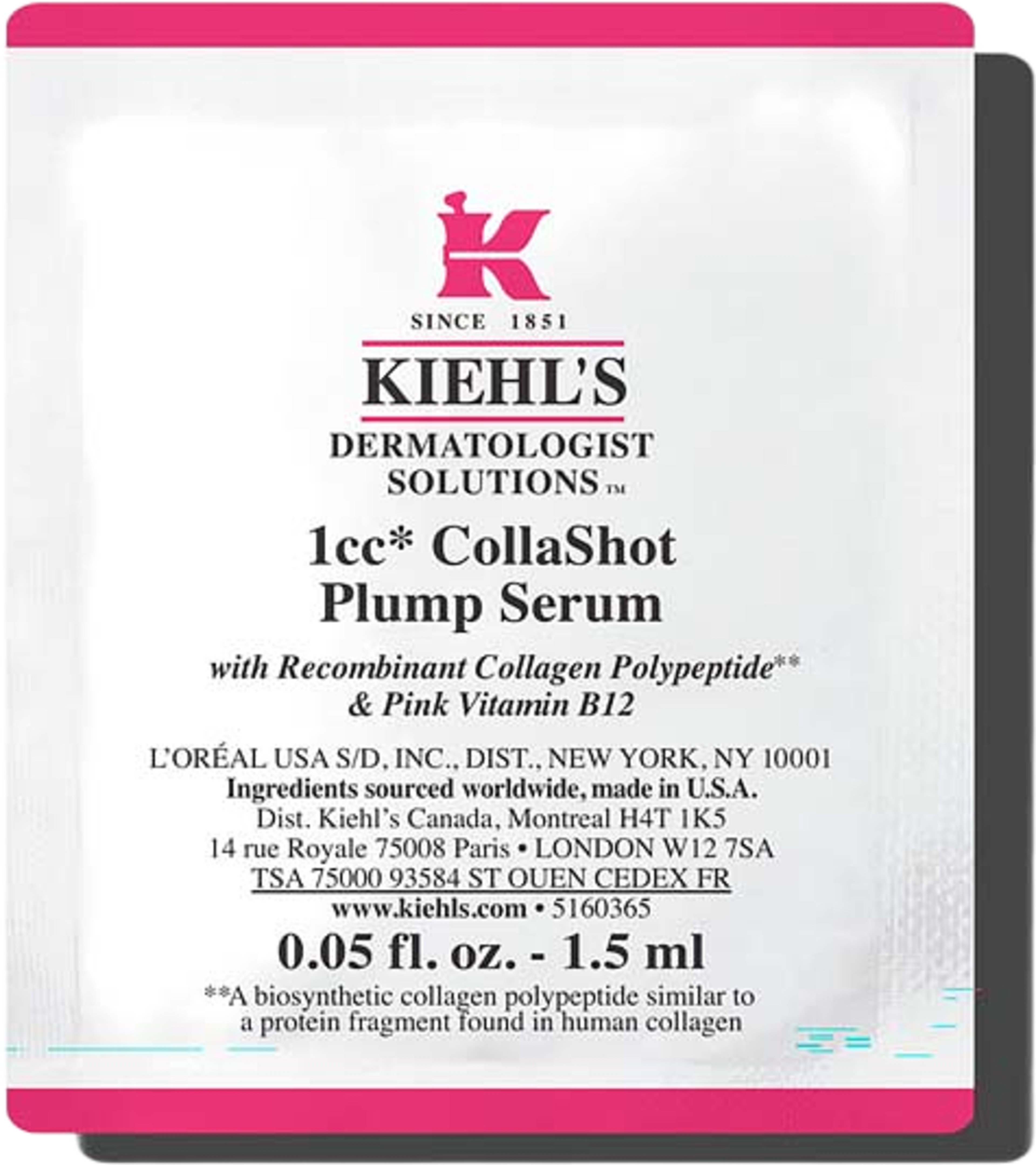 CollaShot Plump Serum, från Kiehls. Klicka för att öppna bilden i stort format