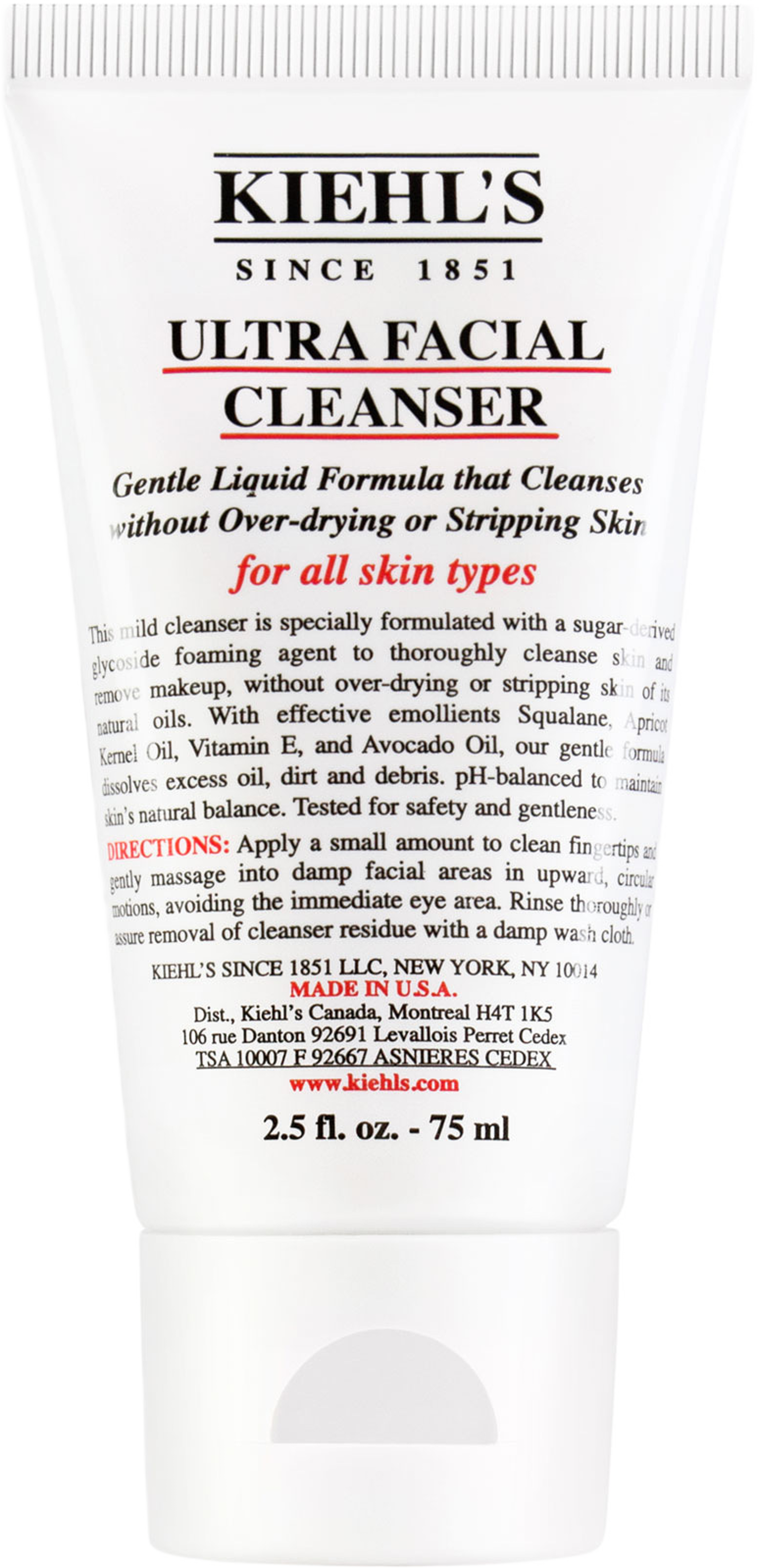 Ultra Facial Cleanser, 75 ml