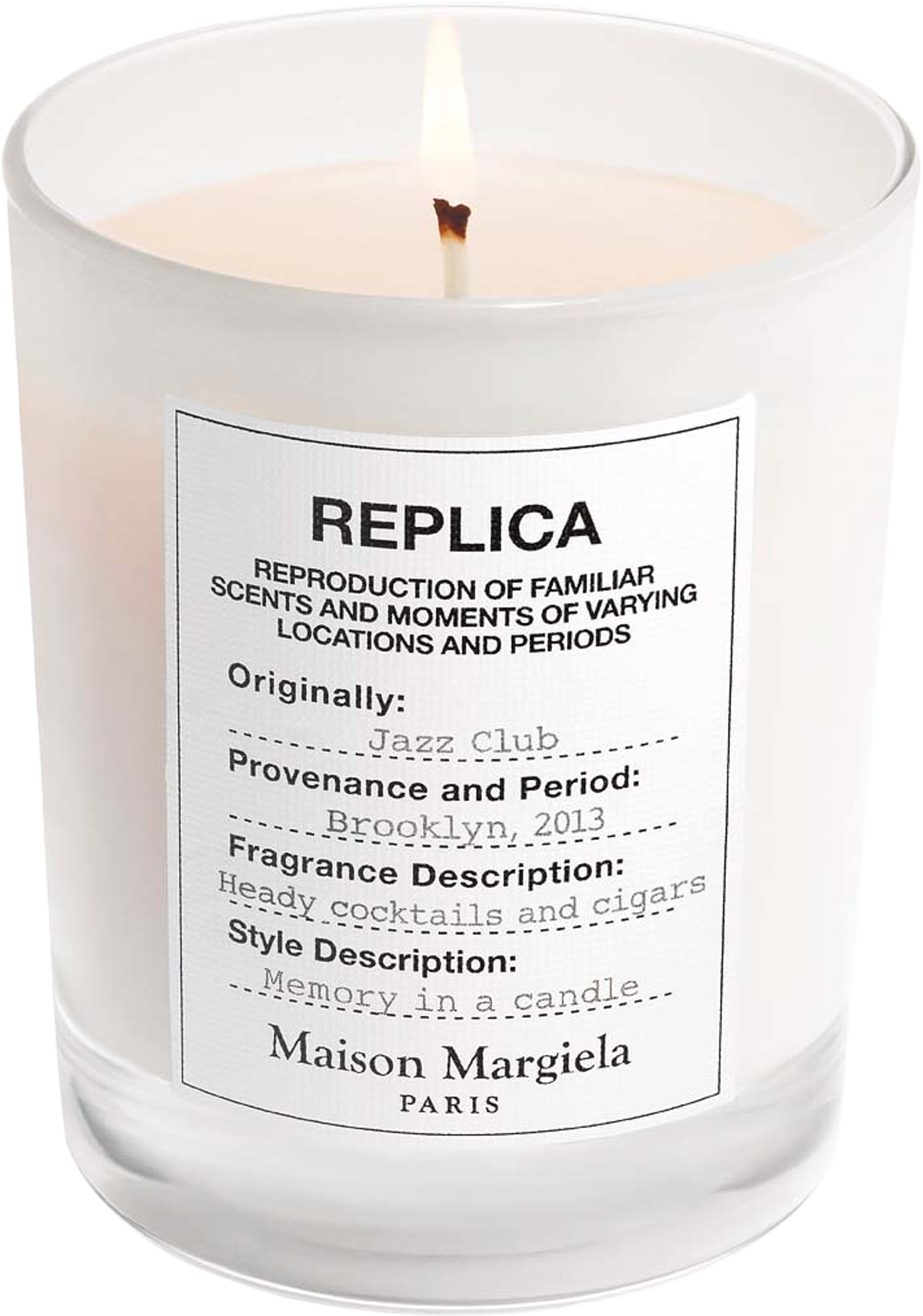 Candle Jazz Club, från Maison Margiela. Klicka för att öppna bilden i stort format