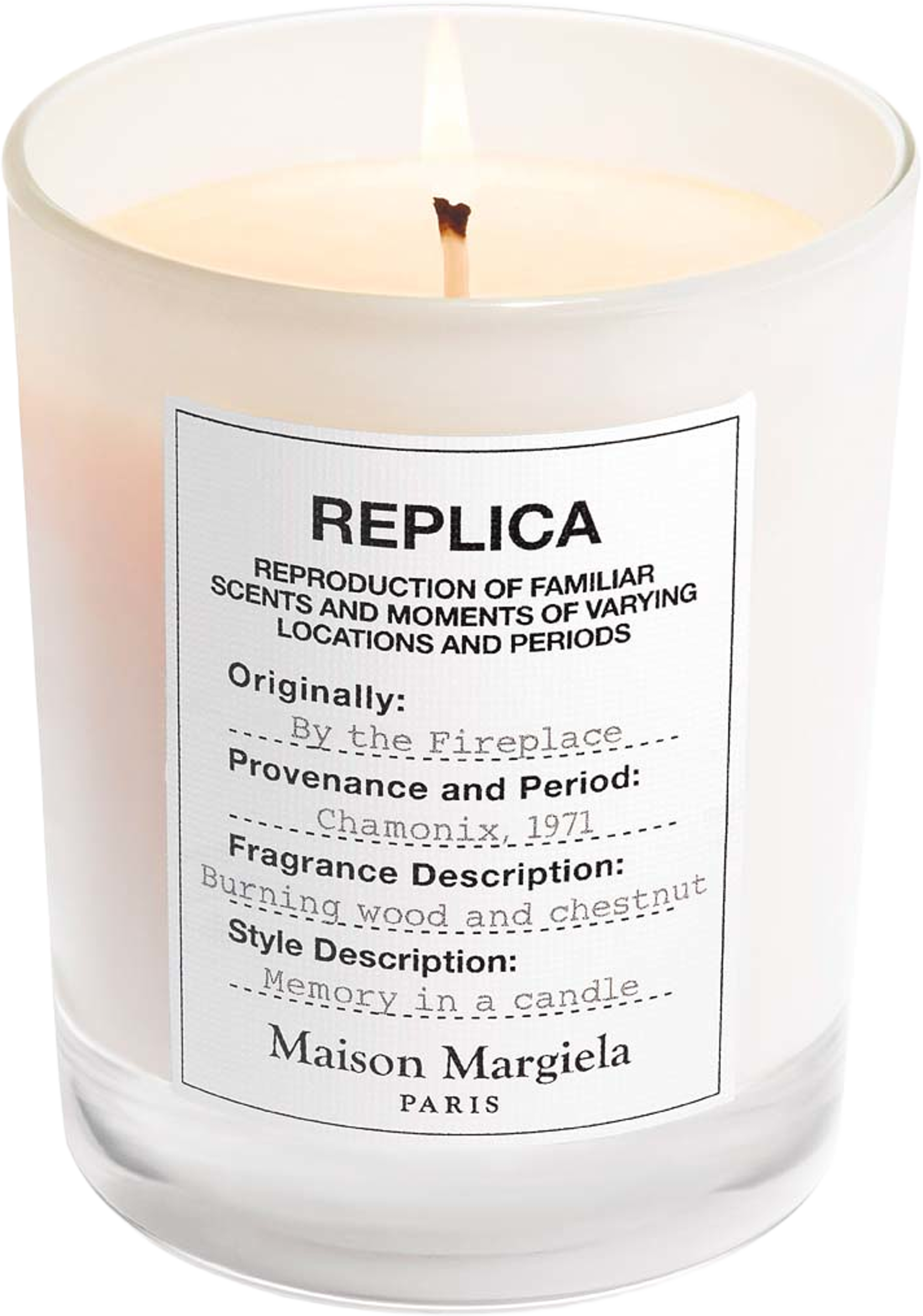 Candle Fireplace, från Maison Margiela. Klicka för att öppna bilden i stort format