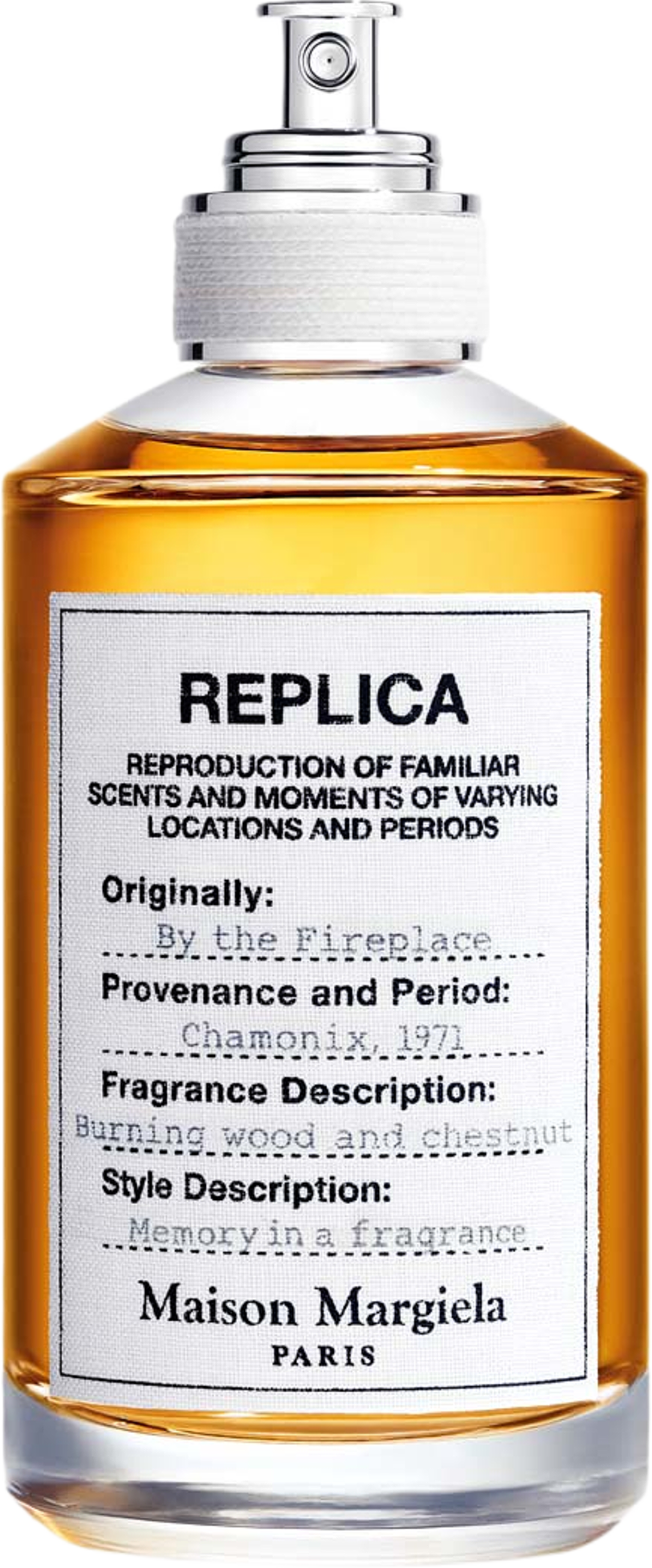 Fireplace Eau de Toilette, från Maison Margiela. Klicka för att öppna bilden i stort format