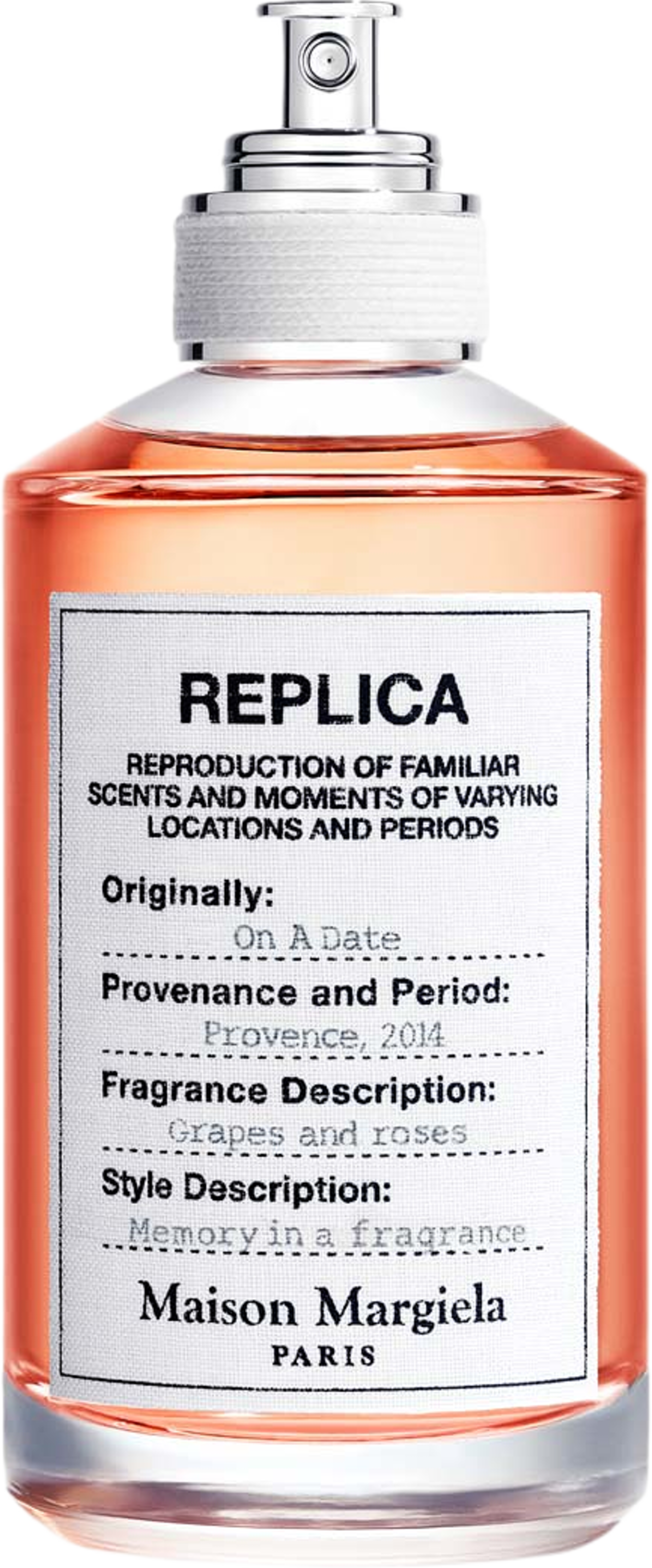 On A Date Eau de Toilette, från Maison Margiela. Klicka för att öppna bilden i stort format