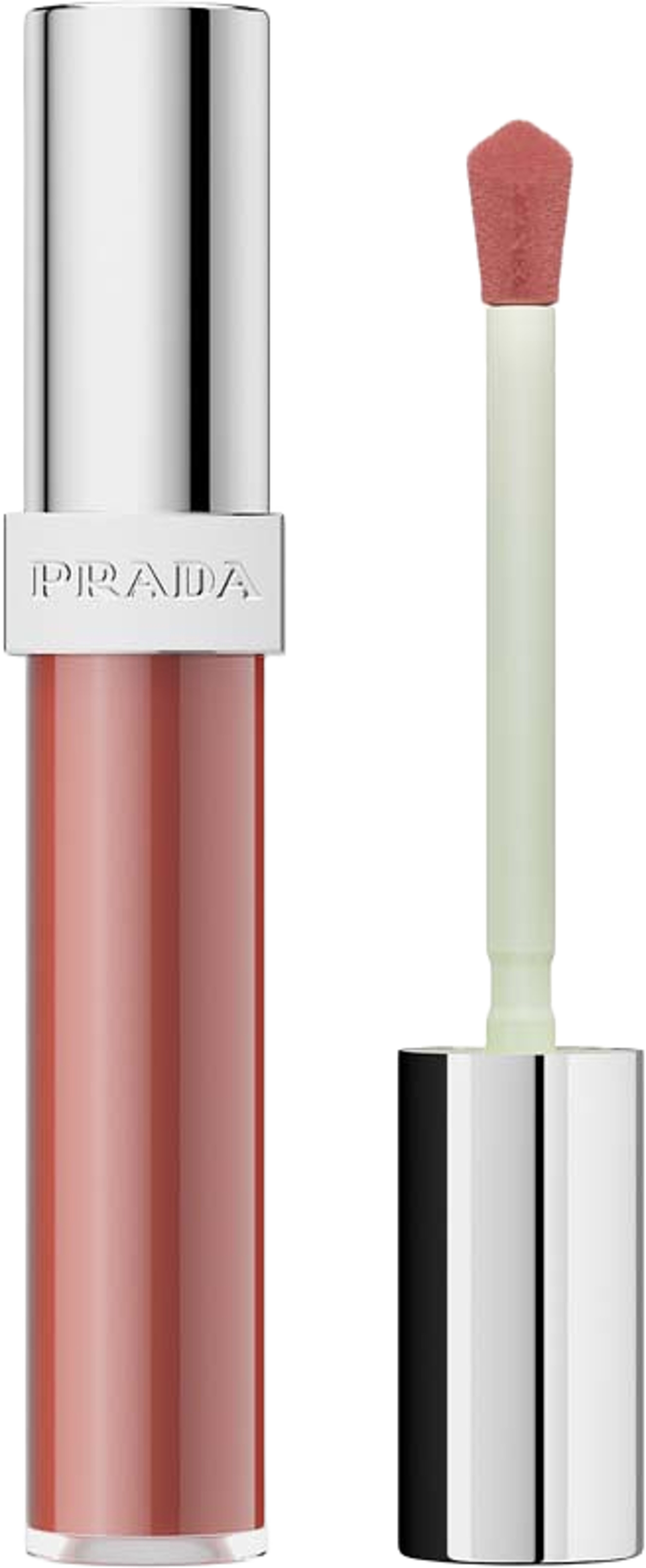 Reflection Glossy Liquid Balm, från Prada, i färgen B201 Chocobot. Klicka för att öppna bilden i stort format