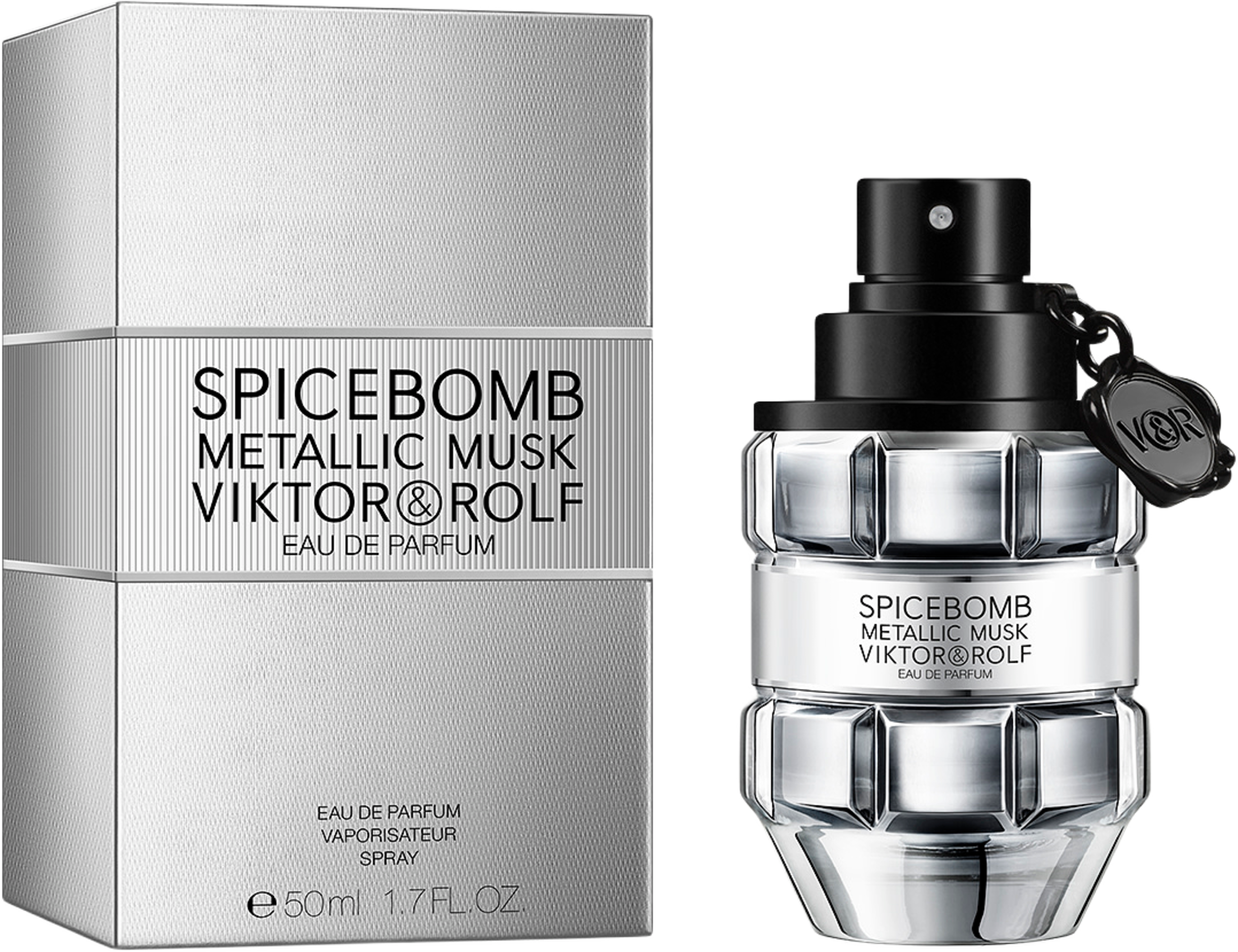 Spicebomb Metallic Musk Eau de parfum, från Viktor&Rolf. Klicka för att öppna bilden i stort format