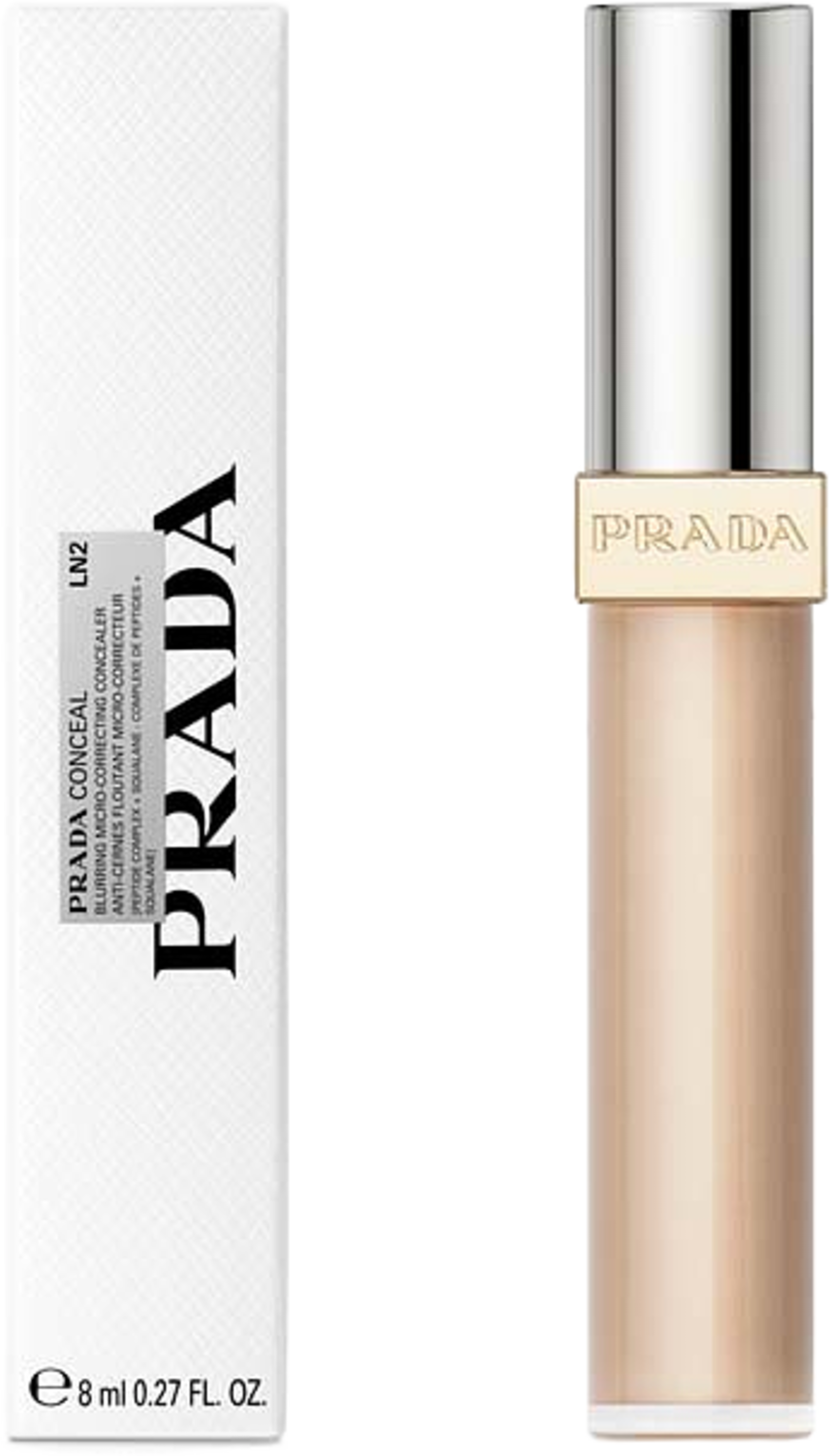 Conceal Concealer, från Prada, i färgen Ln2. Klicka för att öppna bilden i stort format
