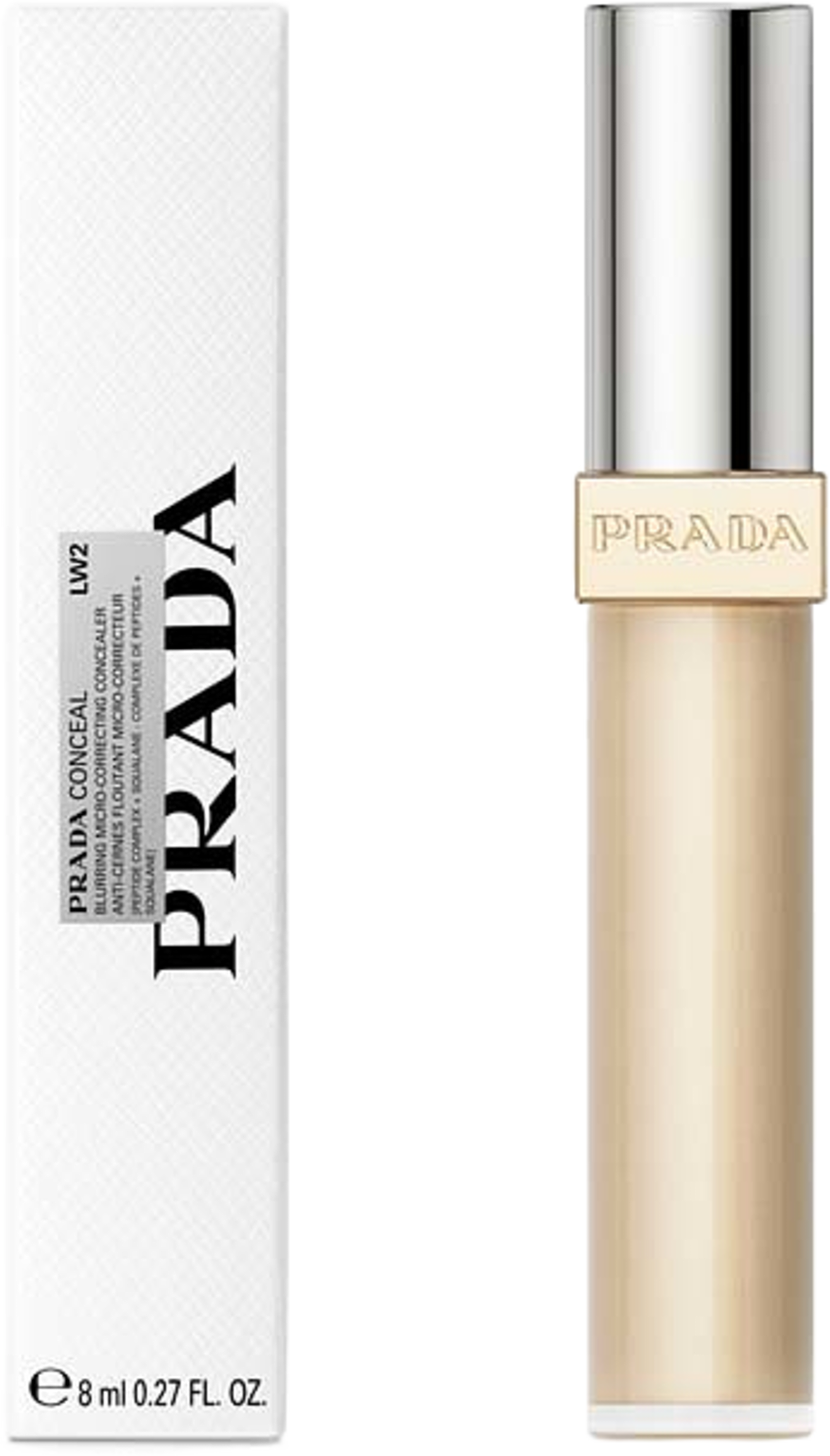 Conceal Concealer, från Prada, i färgen Lw2. Klicka för att öppna bilden i stort format