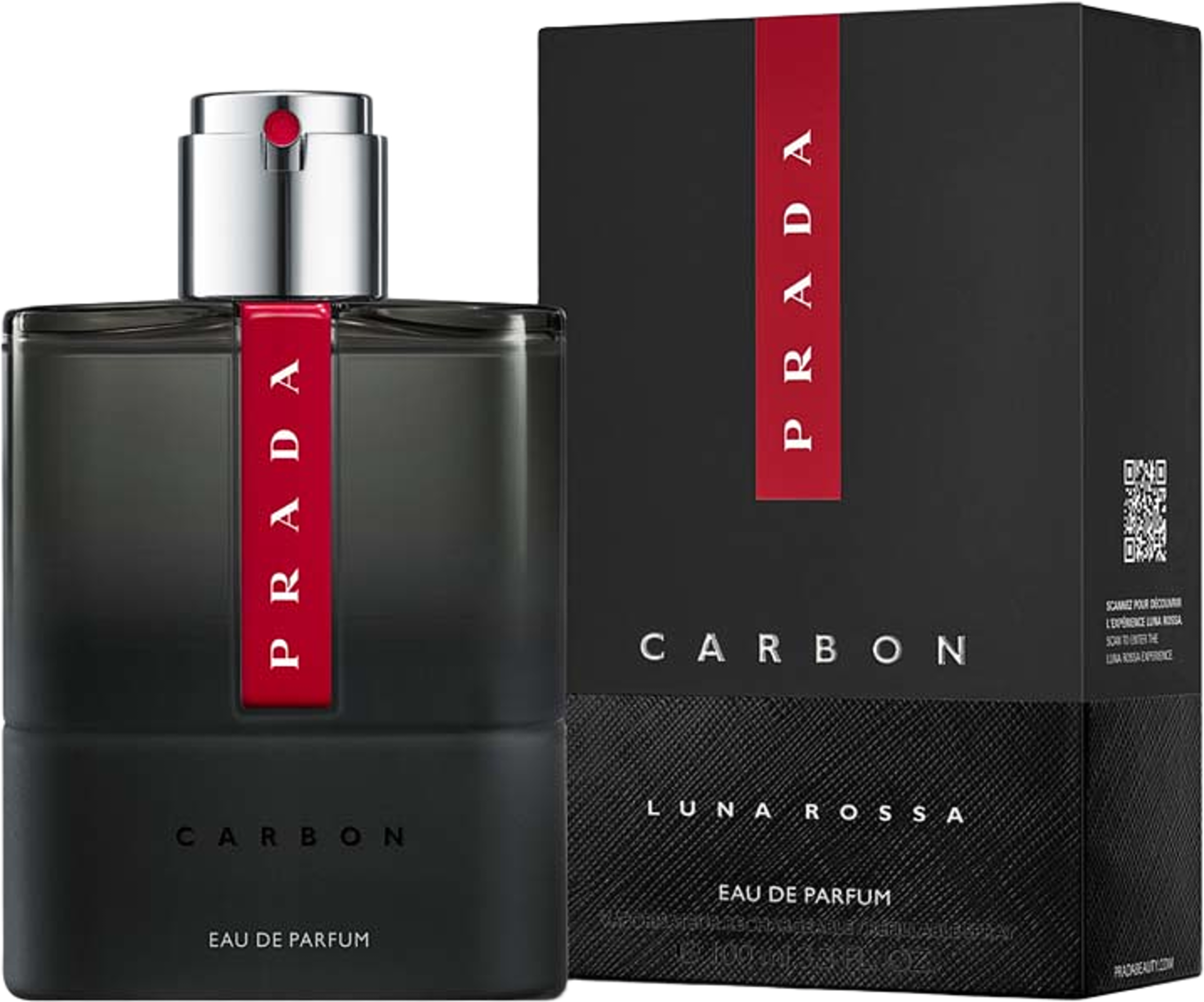 Luna Rossa Carbon Eau De Parfum, från Prada. Klicka för att öppna bilden i stort format