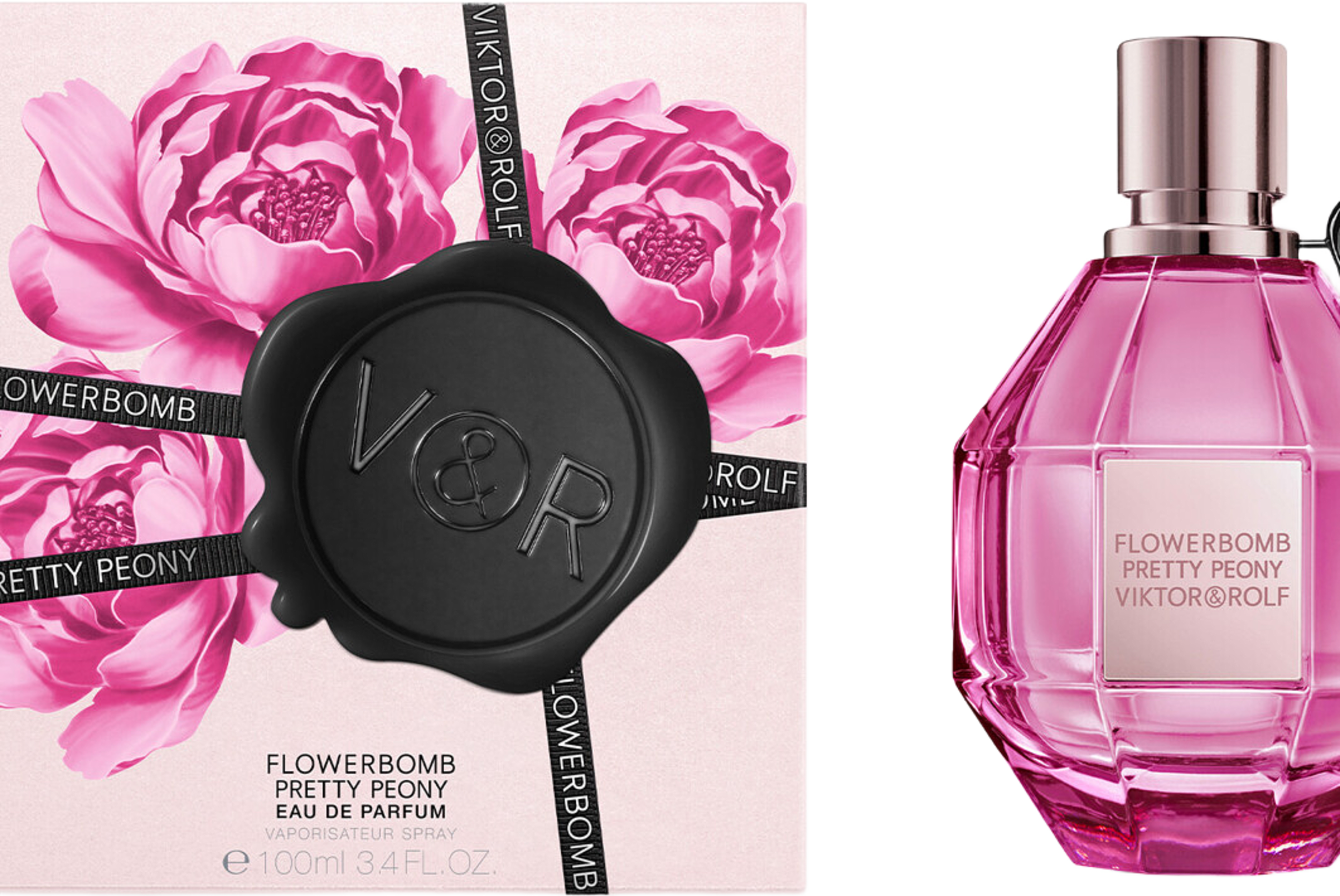 Flowerbomb Pretty Peony Extreme Eau de parfum 50 ml, från Viktor&Rolf. Klicka för att öppna bilden i stort format