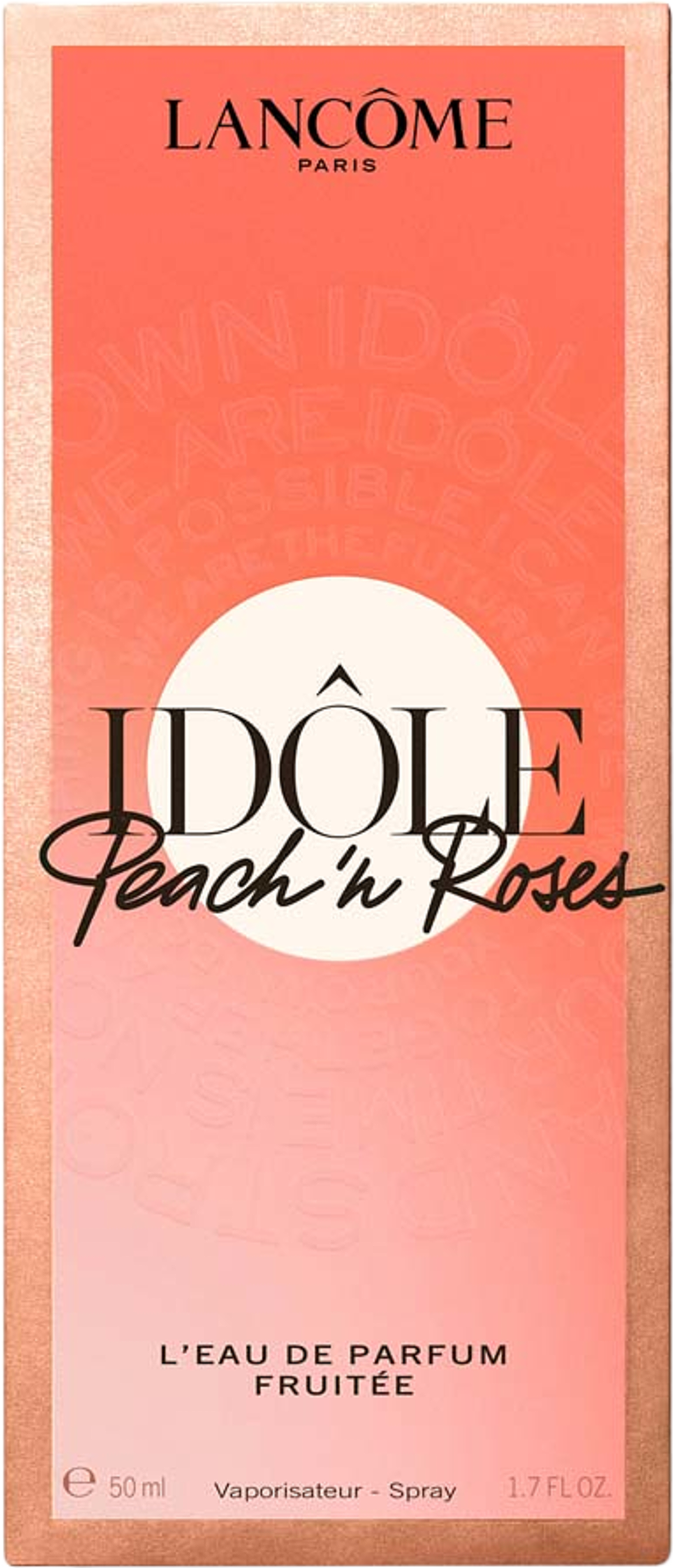 Idôle Peach’N Roses Eau de Parfum, från Lancôme. Klicka för att öppna bilden i stort format