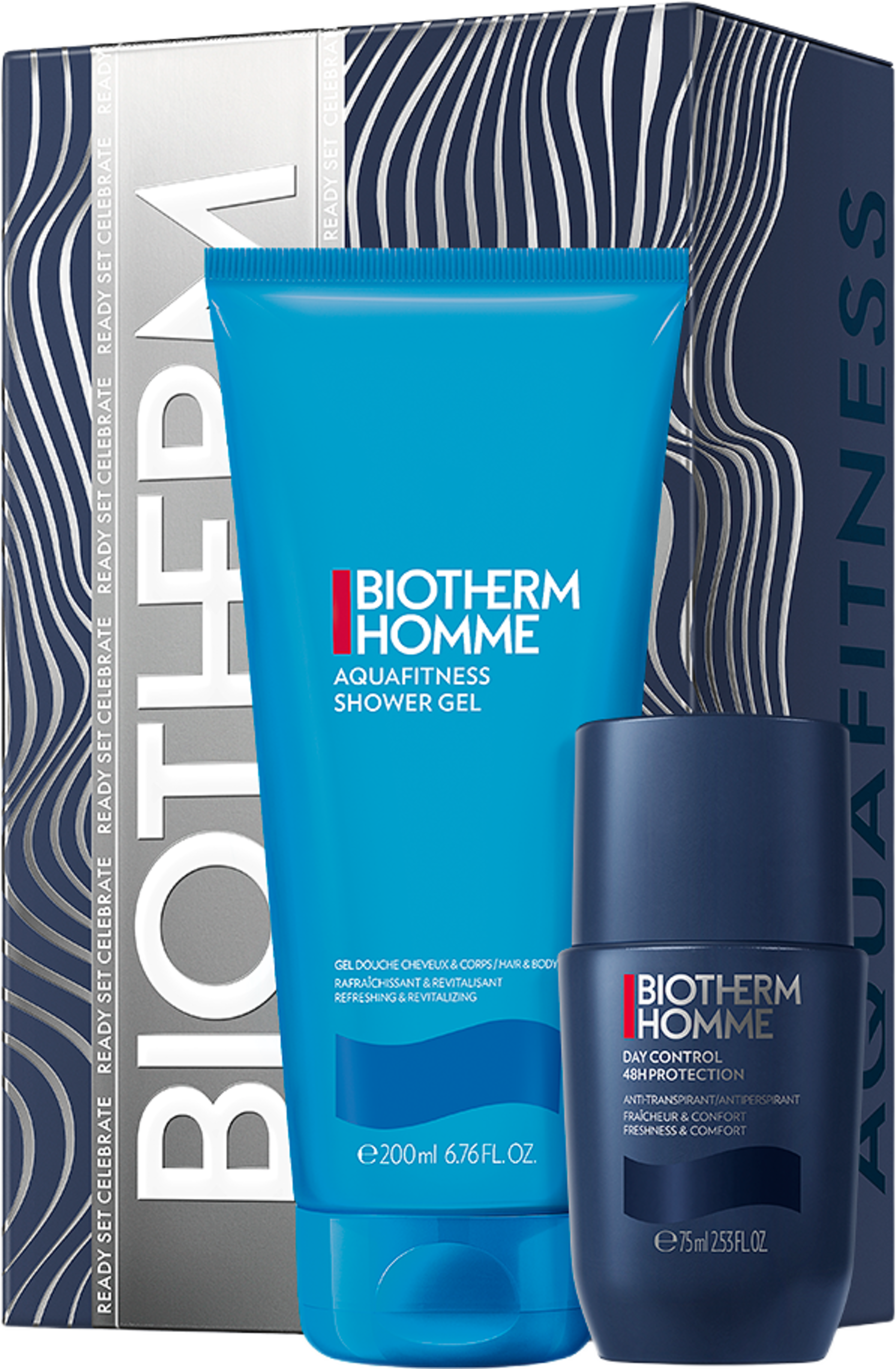 Aqua-Fitness Holiday Set 2025, från Biotherm Homme.