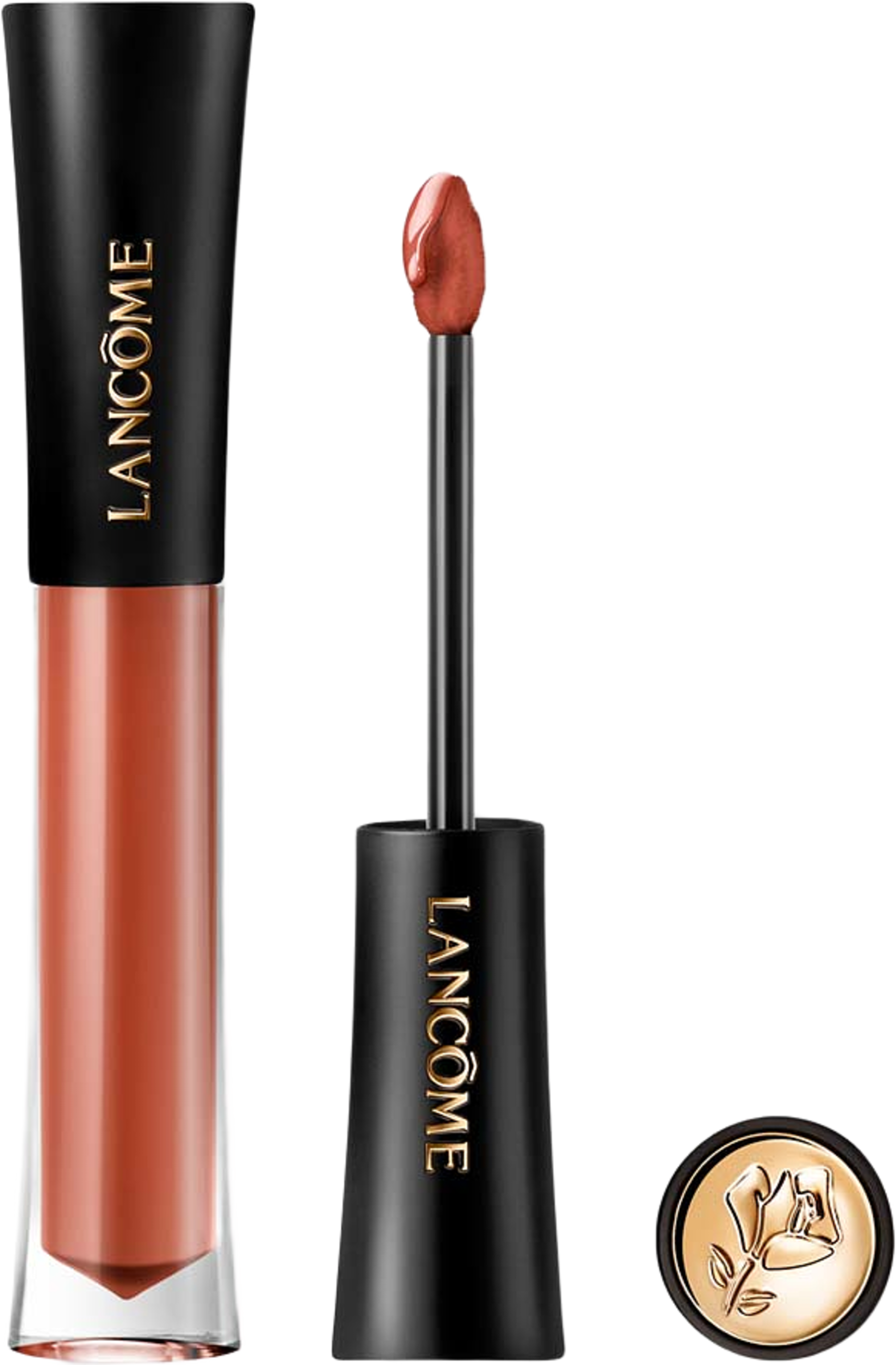 L'Absolu Rouge Glaze Tintation, från Lancôme, i färgen 702. Klicka för att öppna bilden i stort format