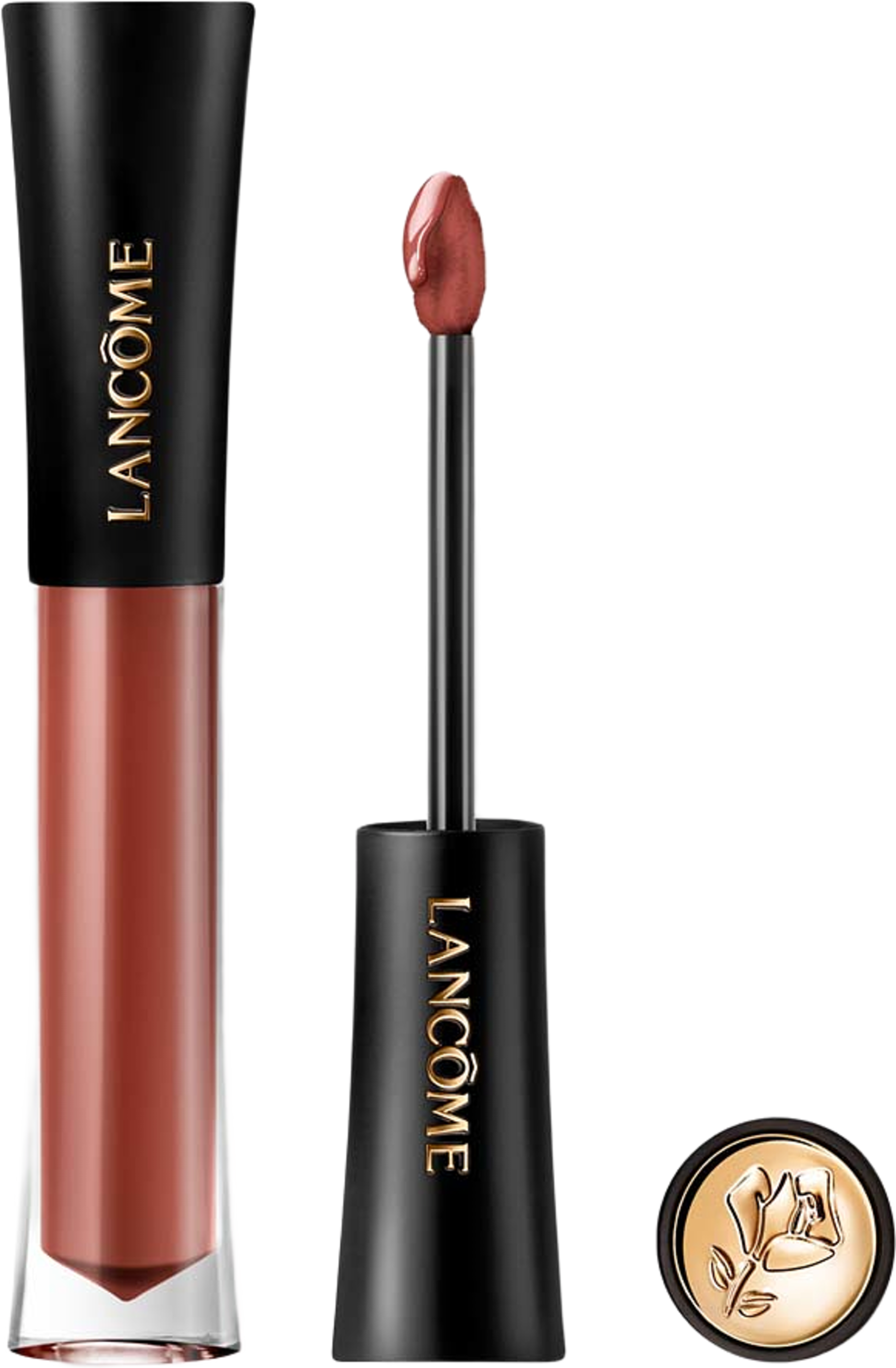 L'Absolu Rouge Glaze Tintation, från Lancôme, i färgen 703. Klicka för att öppna bilden i stort format