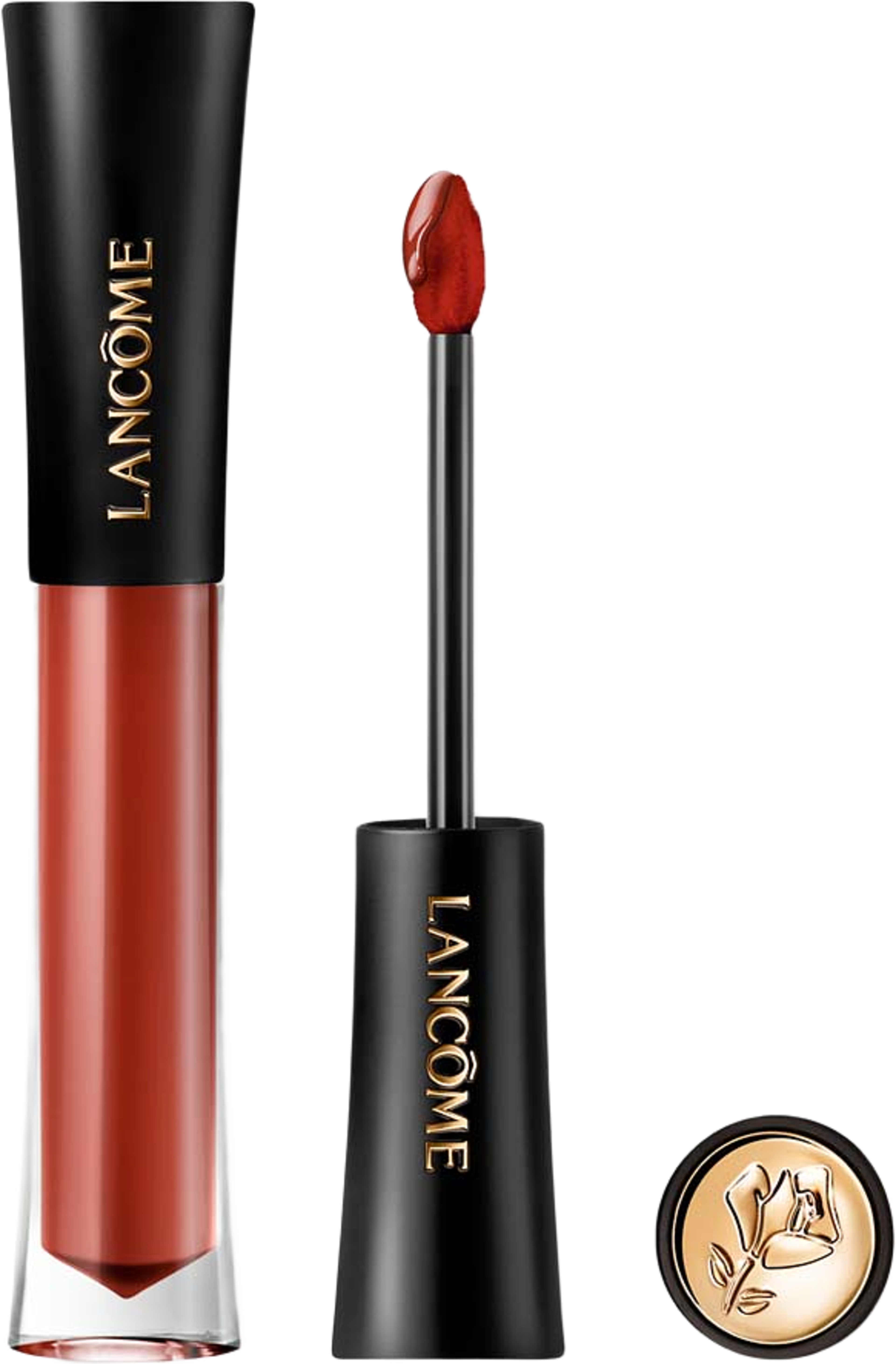 L'Absolu Rouge Glaze Tintation, från Lancôme, i färgen 710. Klicka för att öppna bilden i stort format