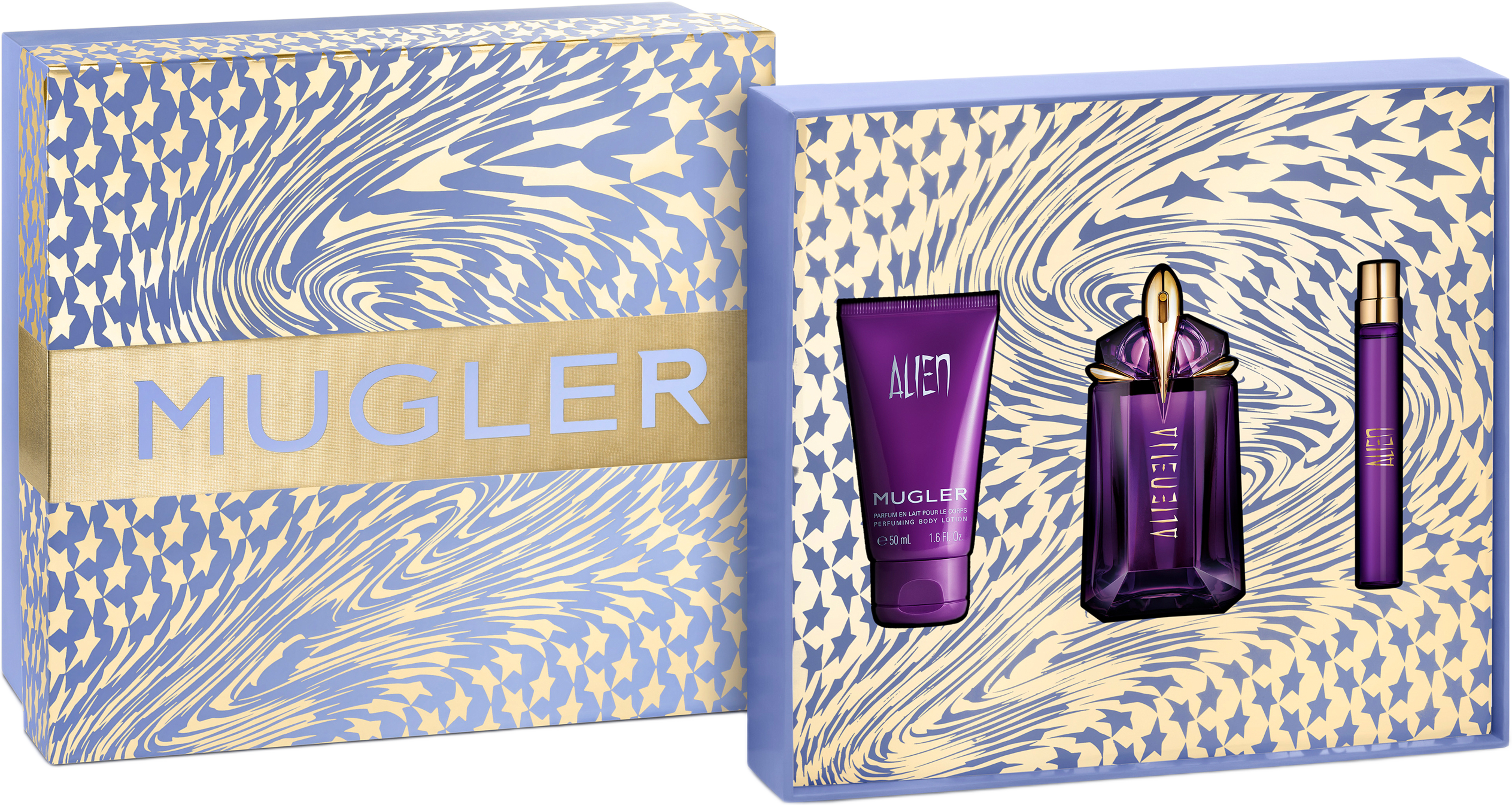 Alien Set Eau de Parfum, från MUGLER. Klicka för att öppna bilden i stort format