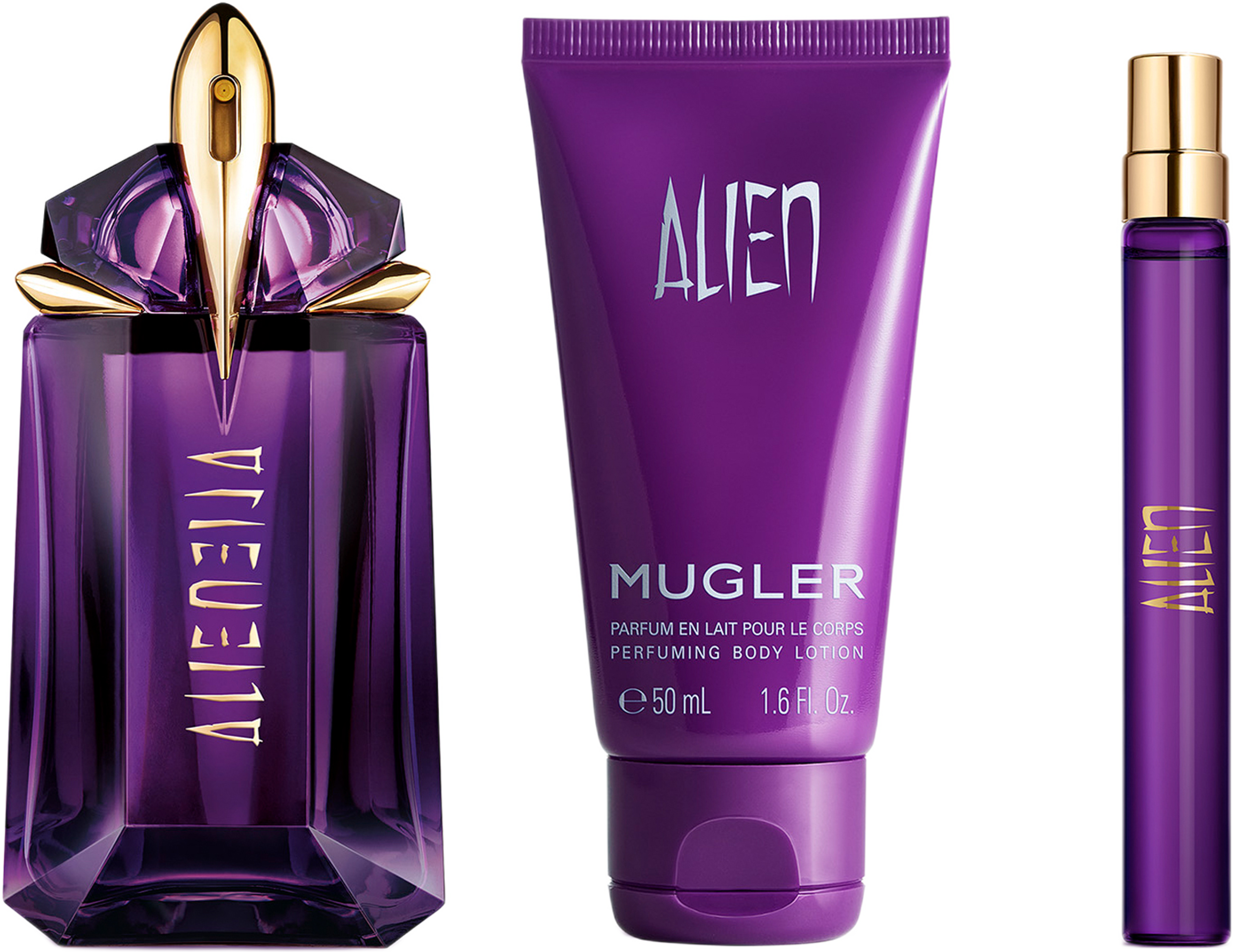Alien Set Eau de Parfum, från MUGLER. Klicka för att öppna bilden i stort format
