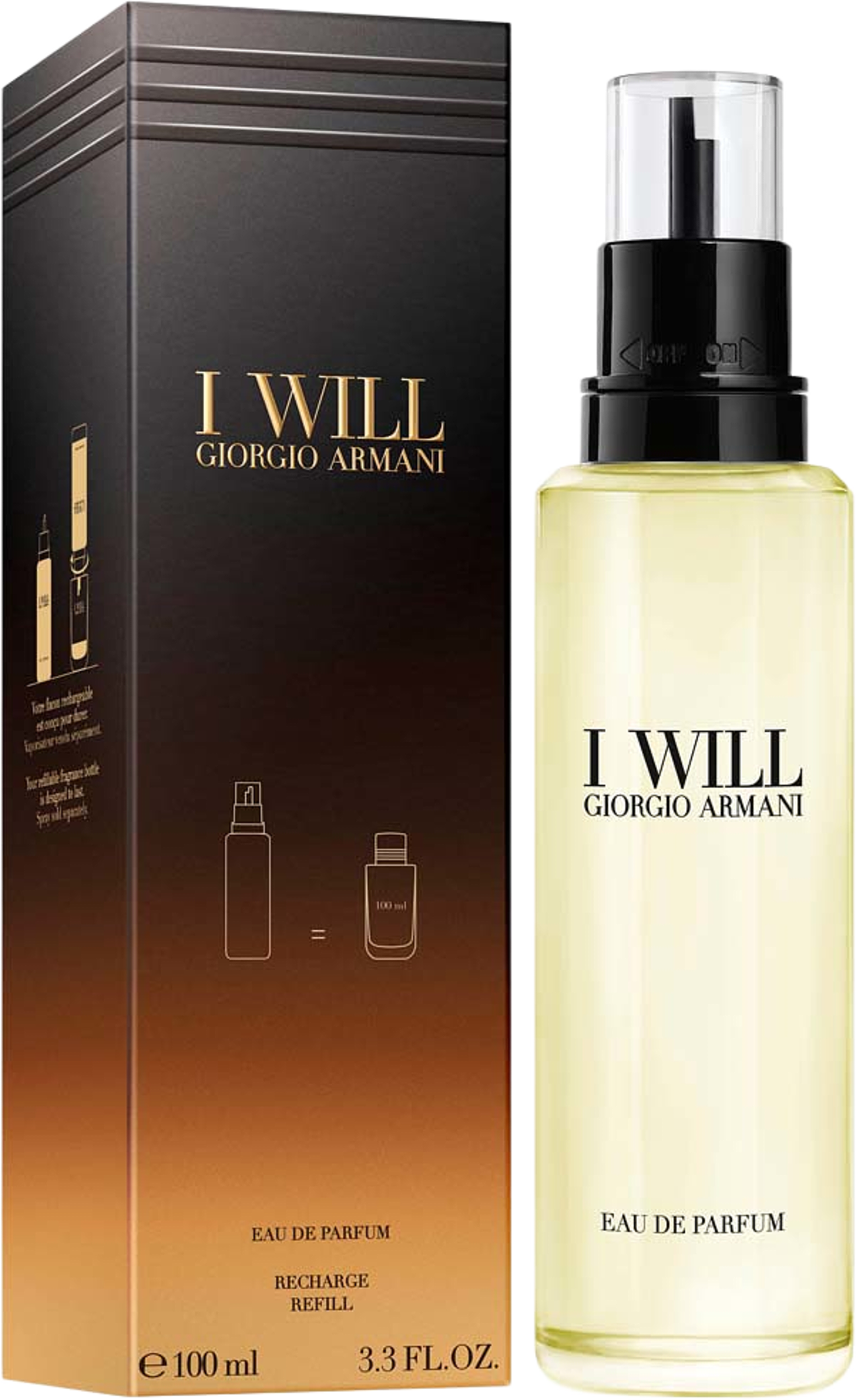 I WILL Eau de Parfum, från Armani. Klicka för att öppna bilden i stort format