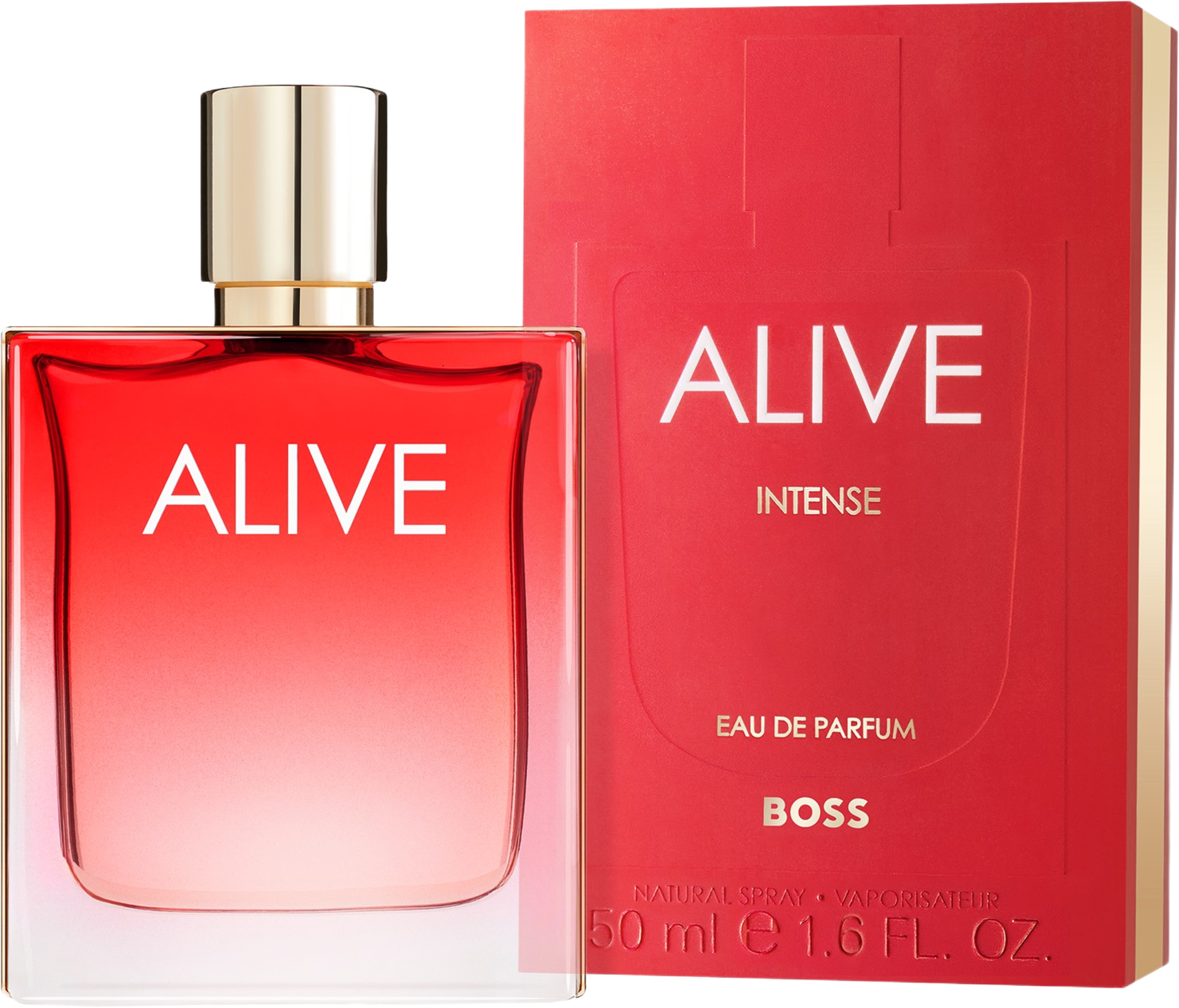 Alive Eau De Parfum Intense, från HUGO BOSS. Klicka för att öppna bilden i stort format