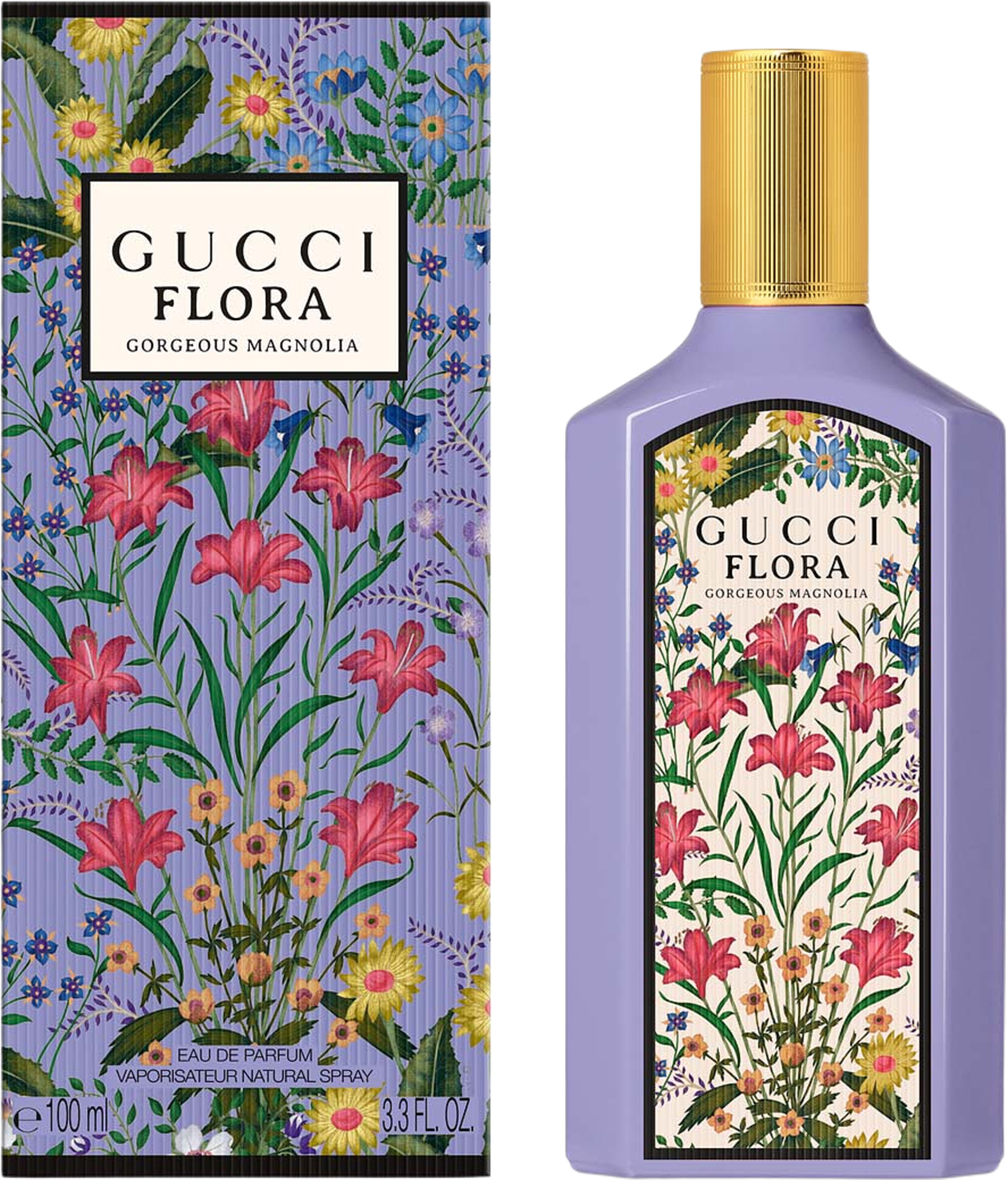 Flora Gorgeous Magnolia Eau de Parfum, från Gucci. Klicka för att öppna bilden i stort format