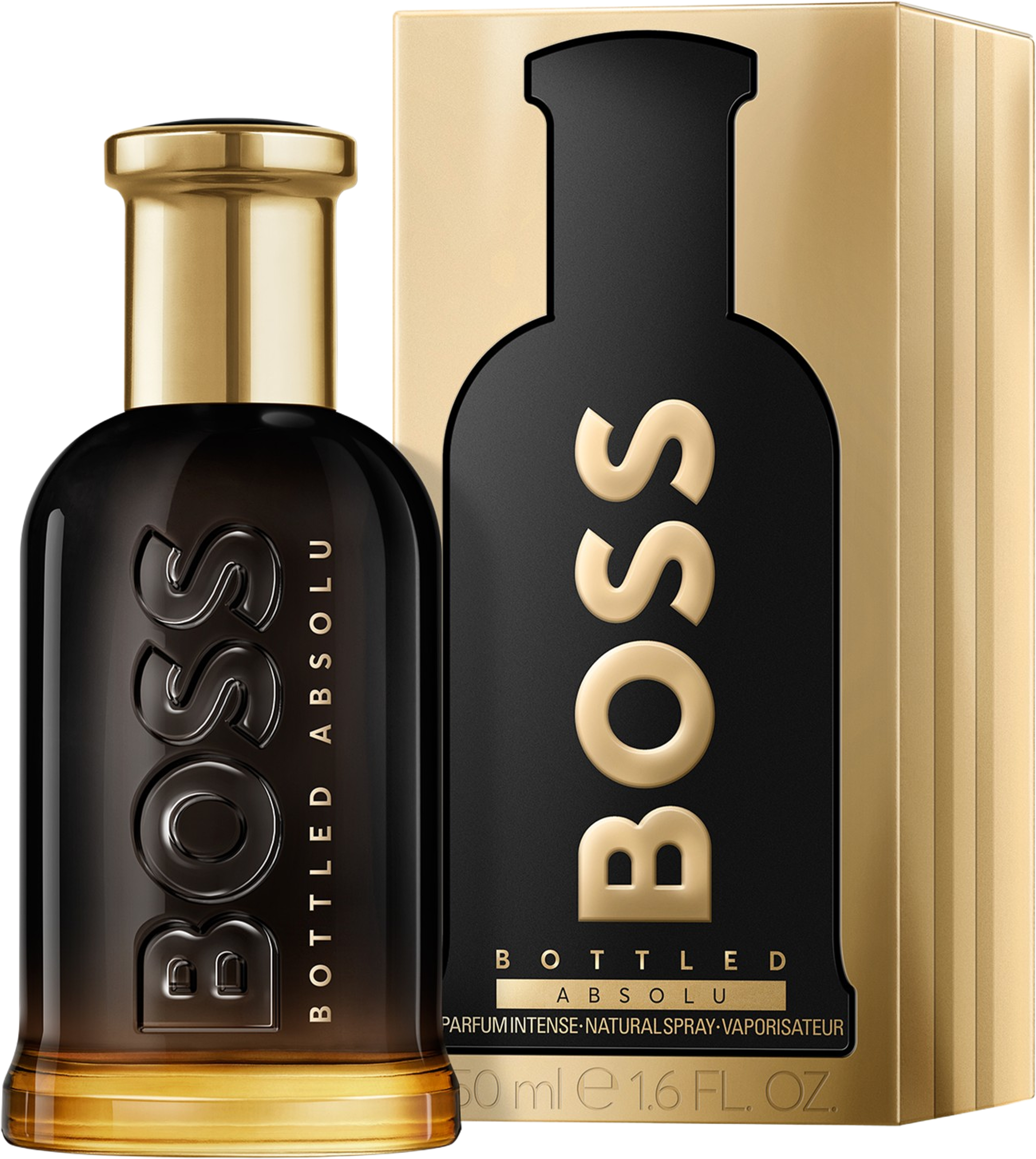 Bottled Absolu Parfum, från HUGO BOSS. Klicka för att öppna bilden i stort format