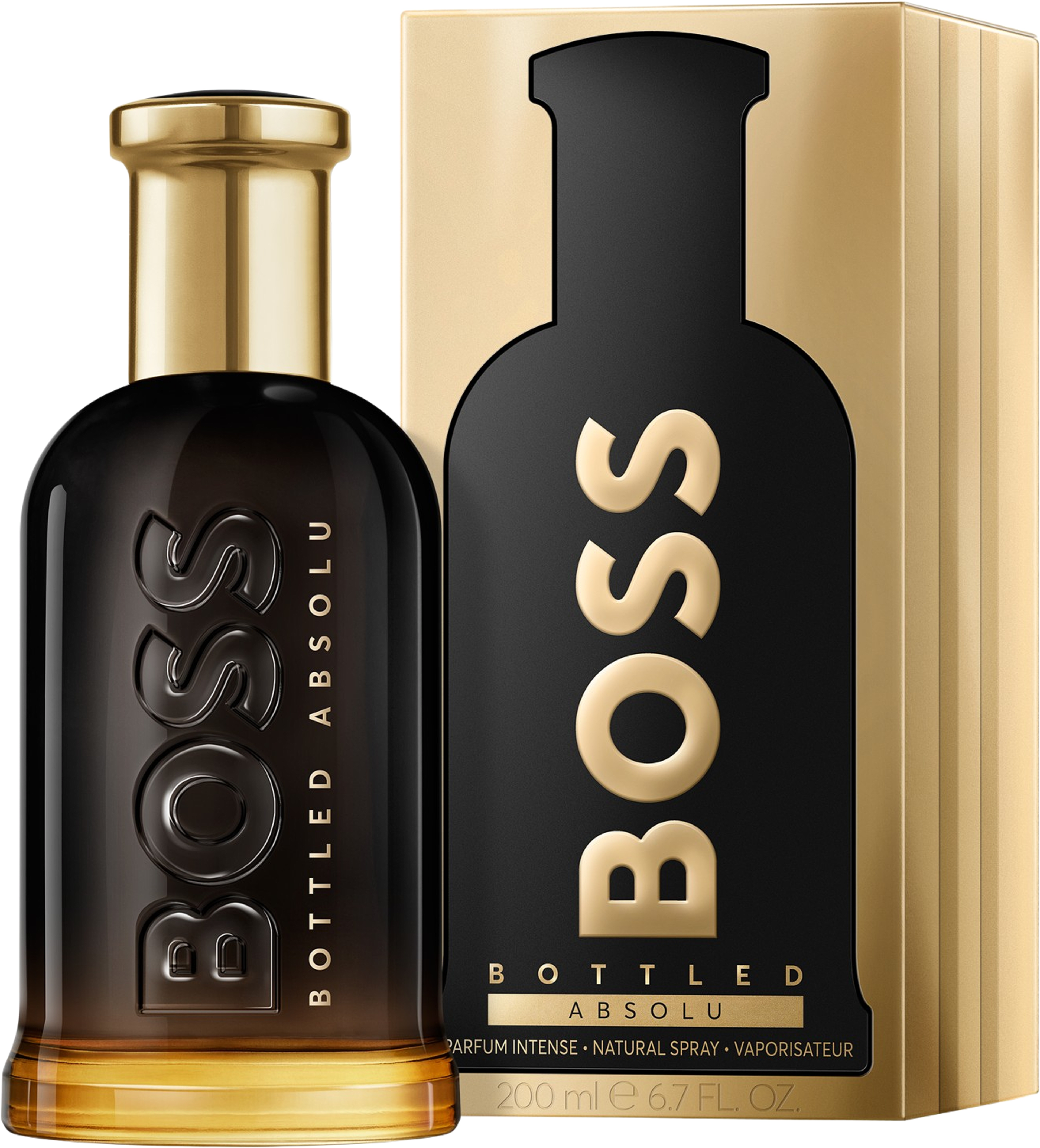 Bottled Absolu Parfum, från HUGO BOSS. Klicka för att öppna bilden i stort format