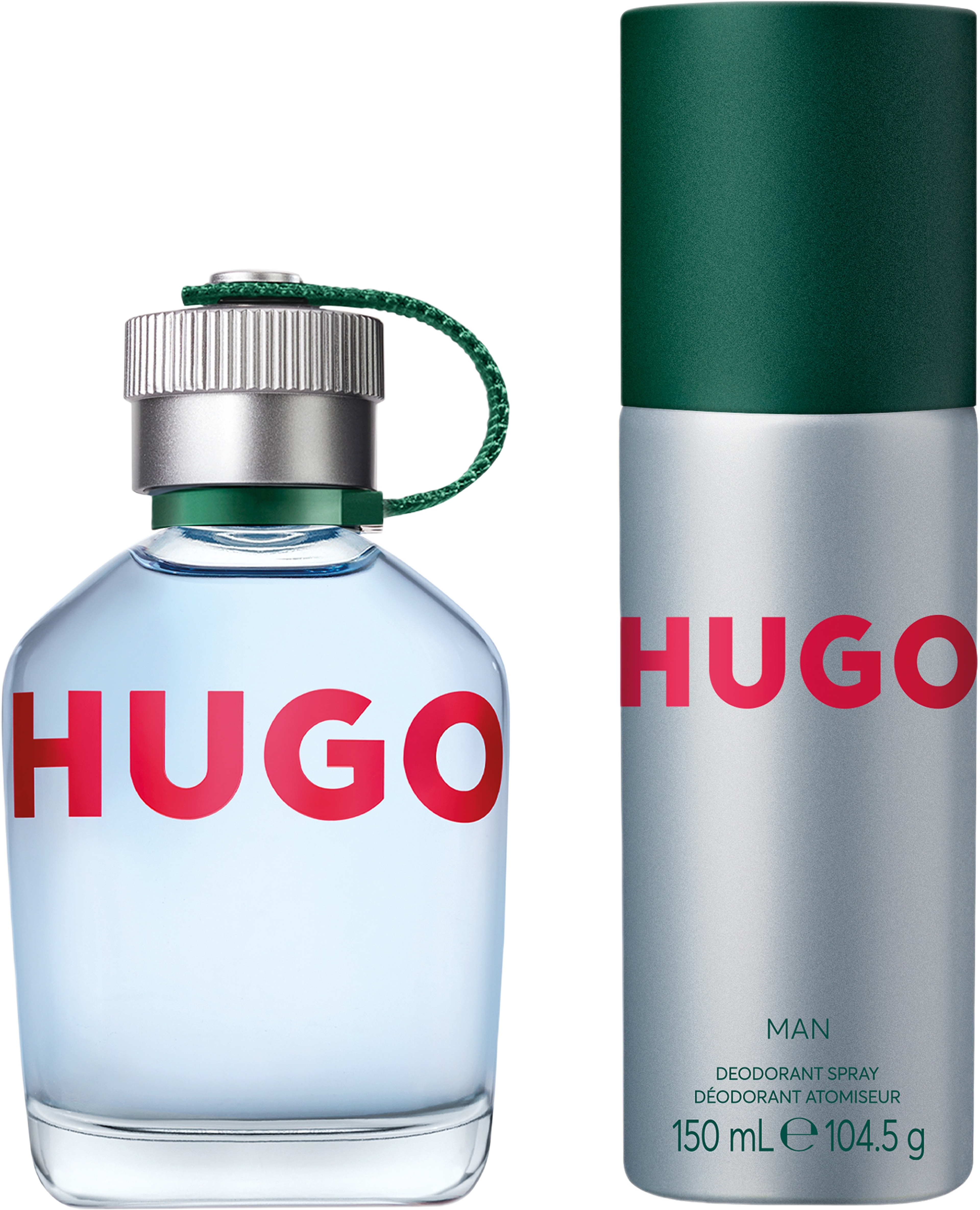 Gift Set Hugo Man EdT + Deo Spray, från HUGO BOSS. Klicka för att öppna bilden i stort format